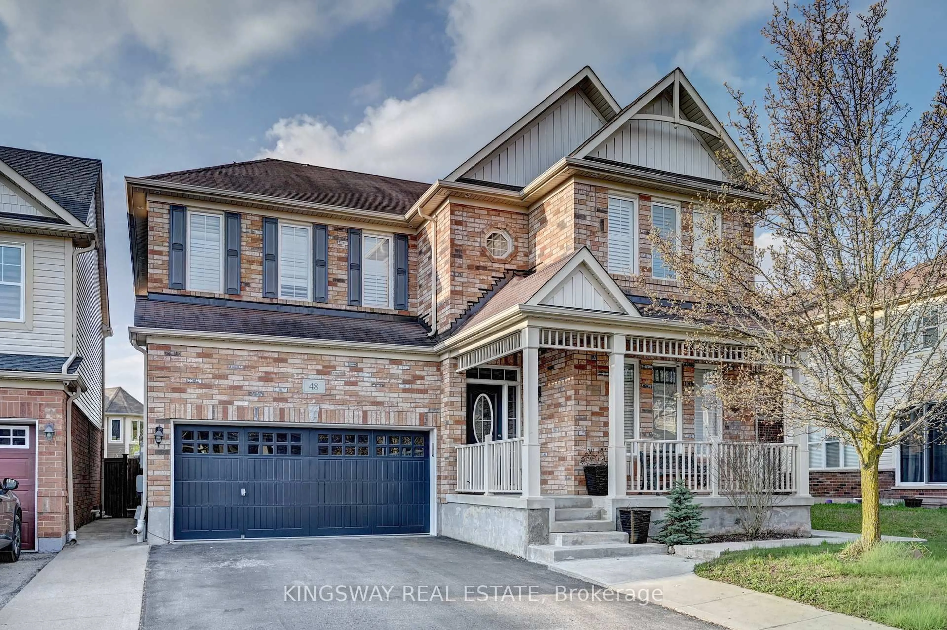 Home with brick exterior material, street for 48 OSGOODE St, Cambridge Ontario N3C 0E8