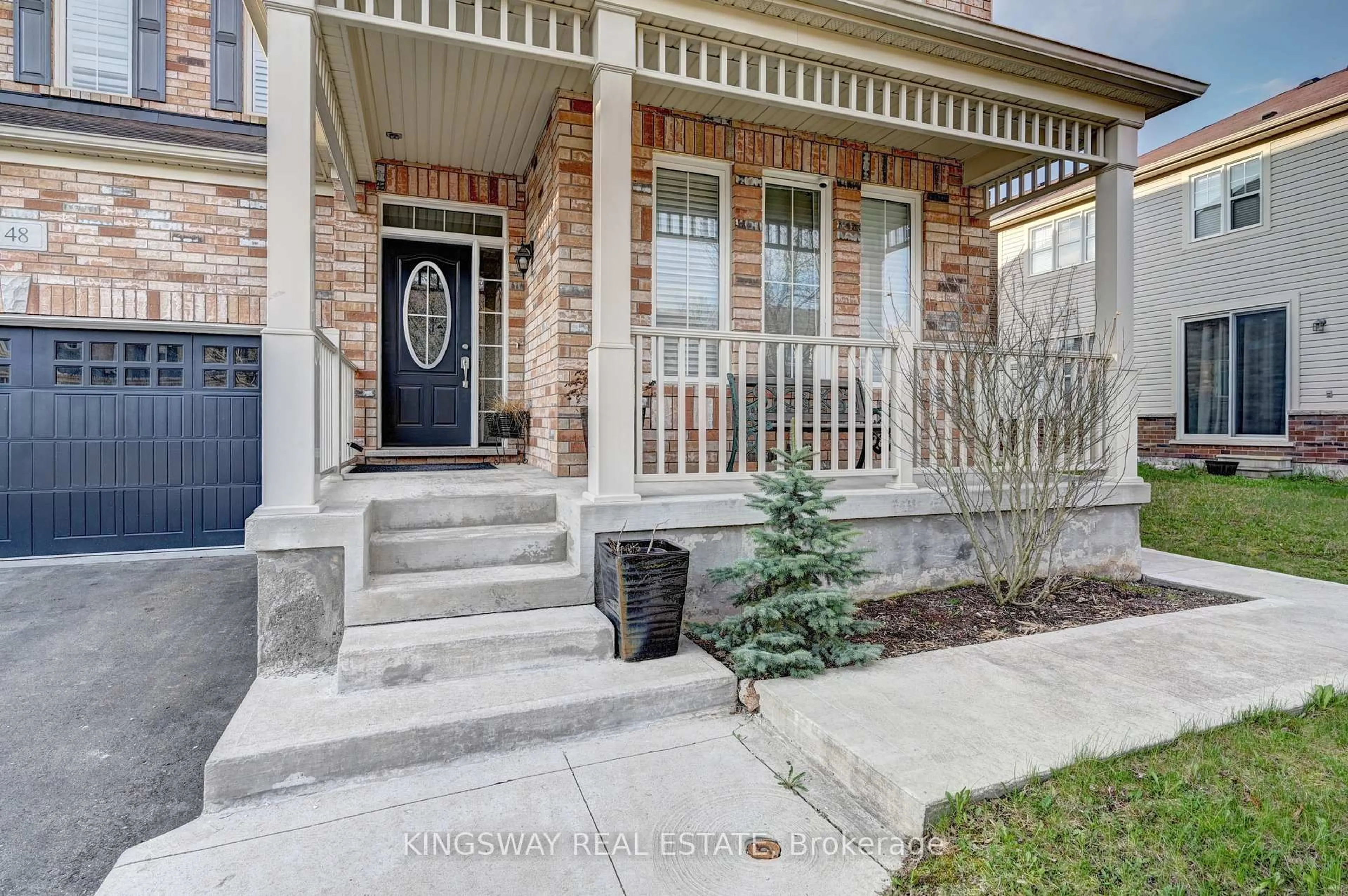 Home with brick exterior material, street for 48 OSGOODE St, Cambridge Ontario N3C 0E8