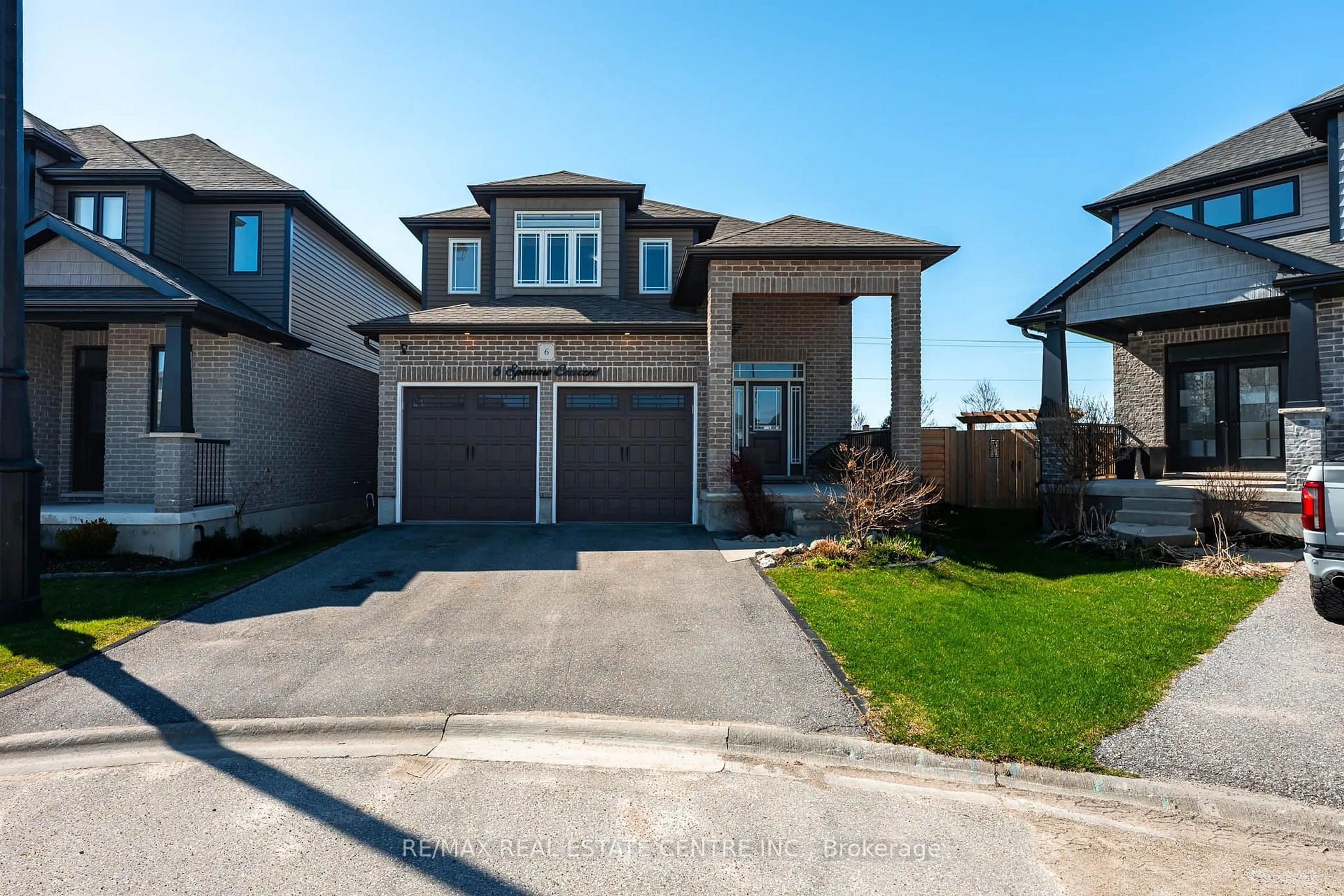 Home with brick exterior material, street for 6 Sparrow Cres, East Luther Grand Valley Ontario L9W 7P2