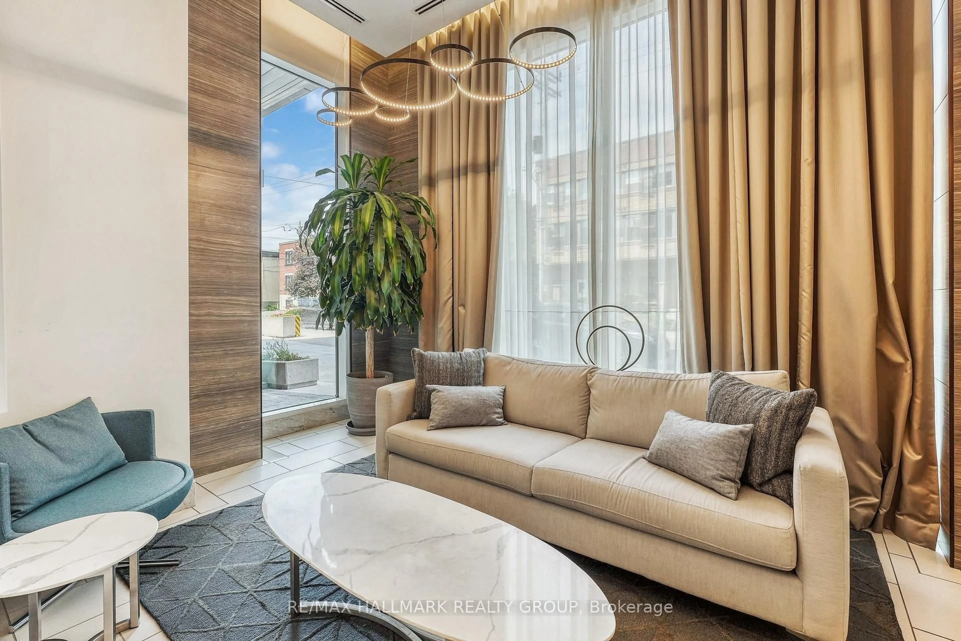 Living room with furniture, unknown for 411 Mackay St #814, Ottawa Ontario K1M 2C5