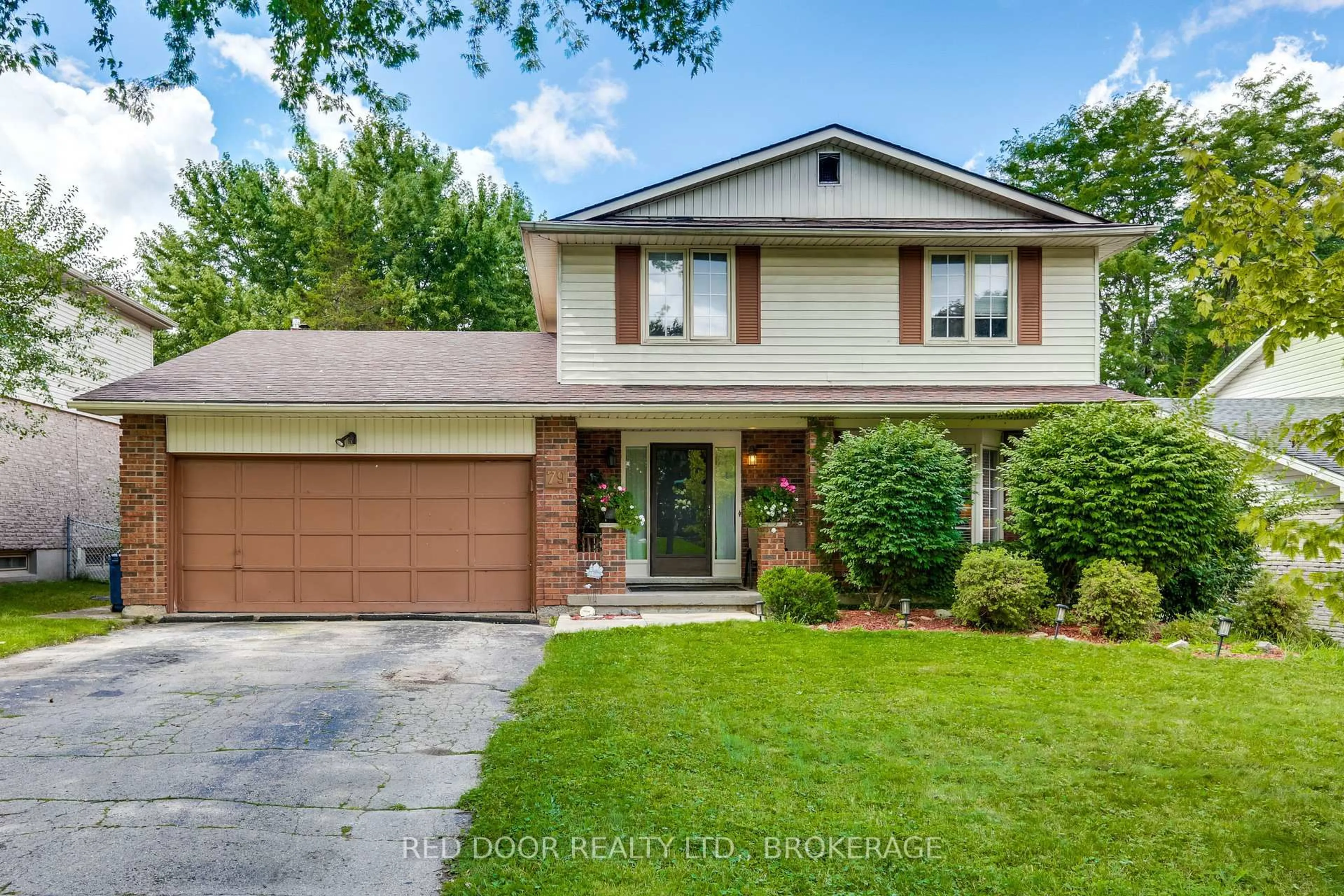 Home with brick exterior material, street for 79 Greenbrier Cres, London South Ontario N6J 3X7