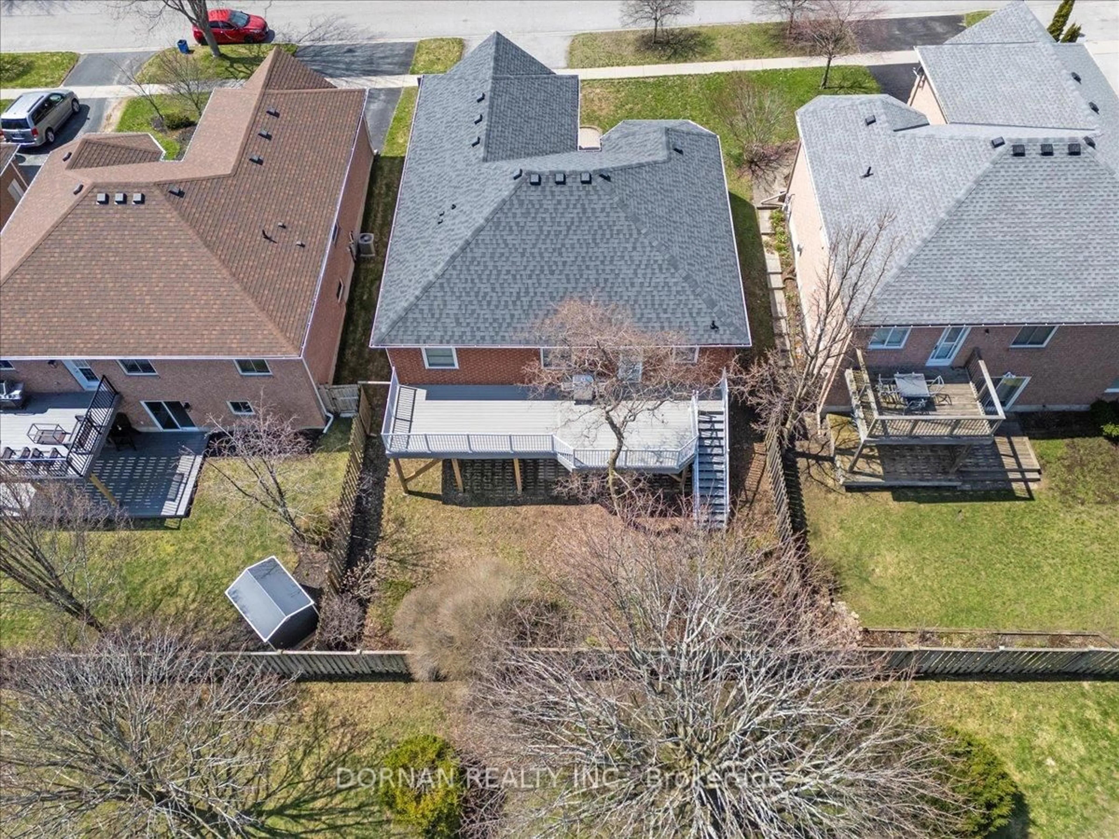A pic from outside/outdoor area/front of a property/back of a property/a pic from drone, street for 754 Munson Cres, Cobourg Ontario K9A 5N9