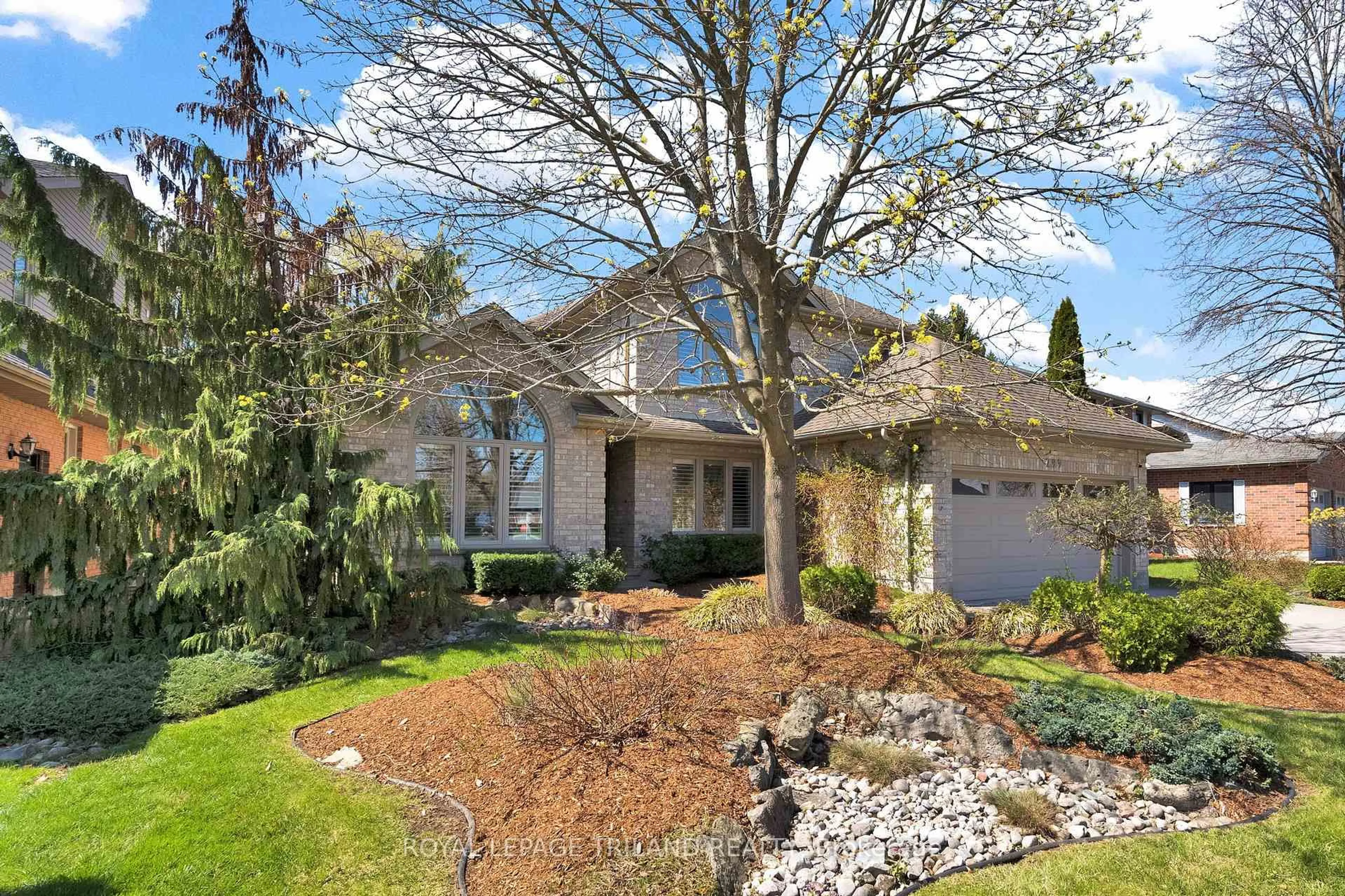 Home with brick exterior material, street for 299 Ambleside Dr, London North Ontario N6G 4V7