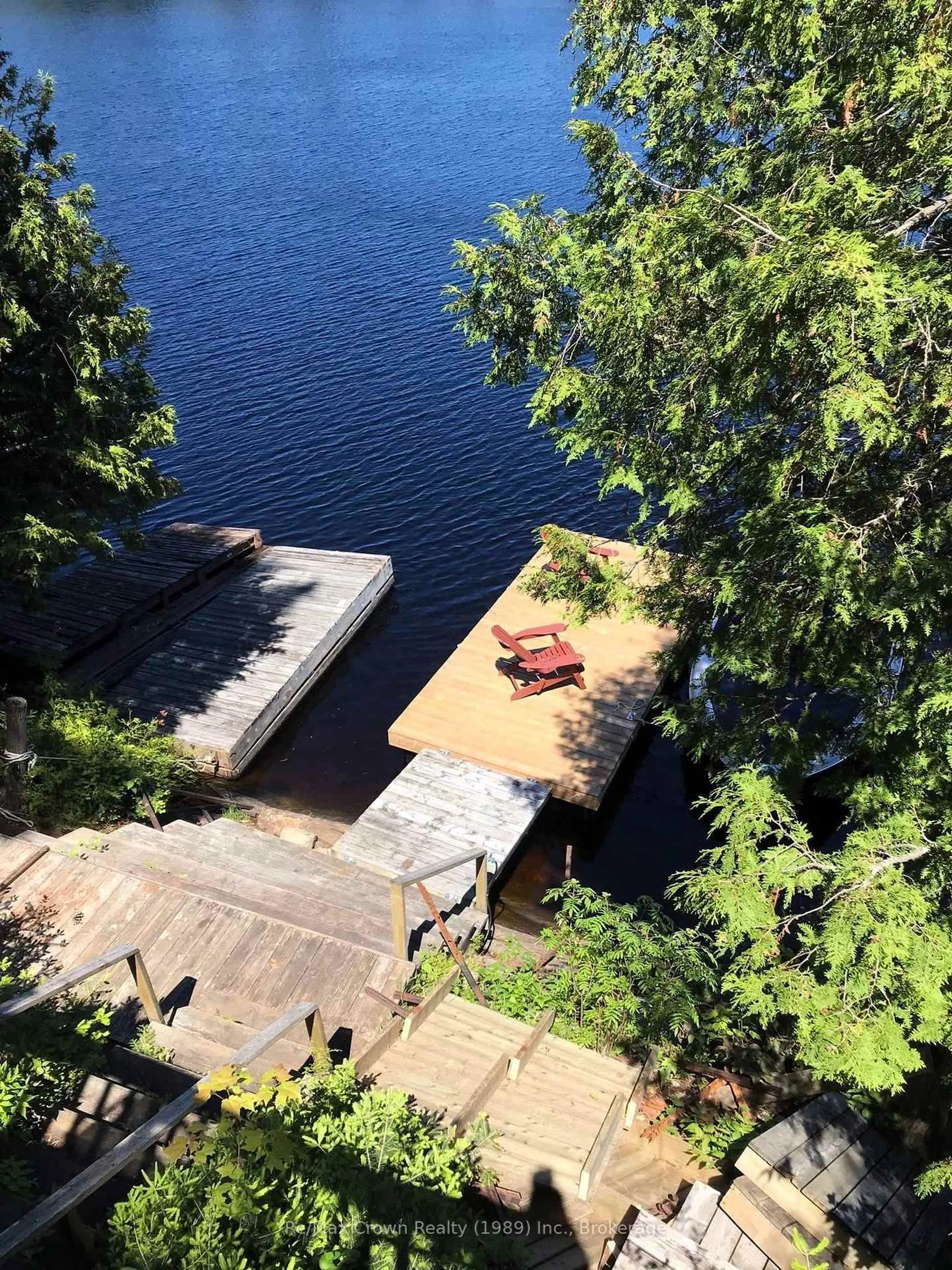A pic from outside/outdoor area/front of a property/back of a property/a pic from drone, water/lake/river/ocean view for 149 White Pine Rd, Unorganized Townships Ontario P0H 2K0