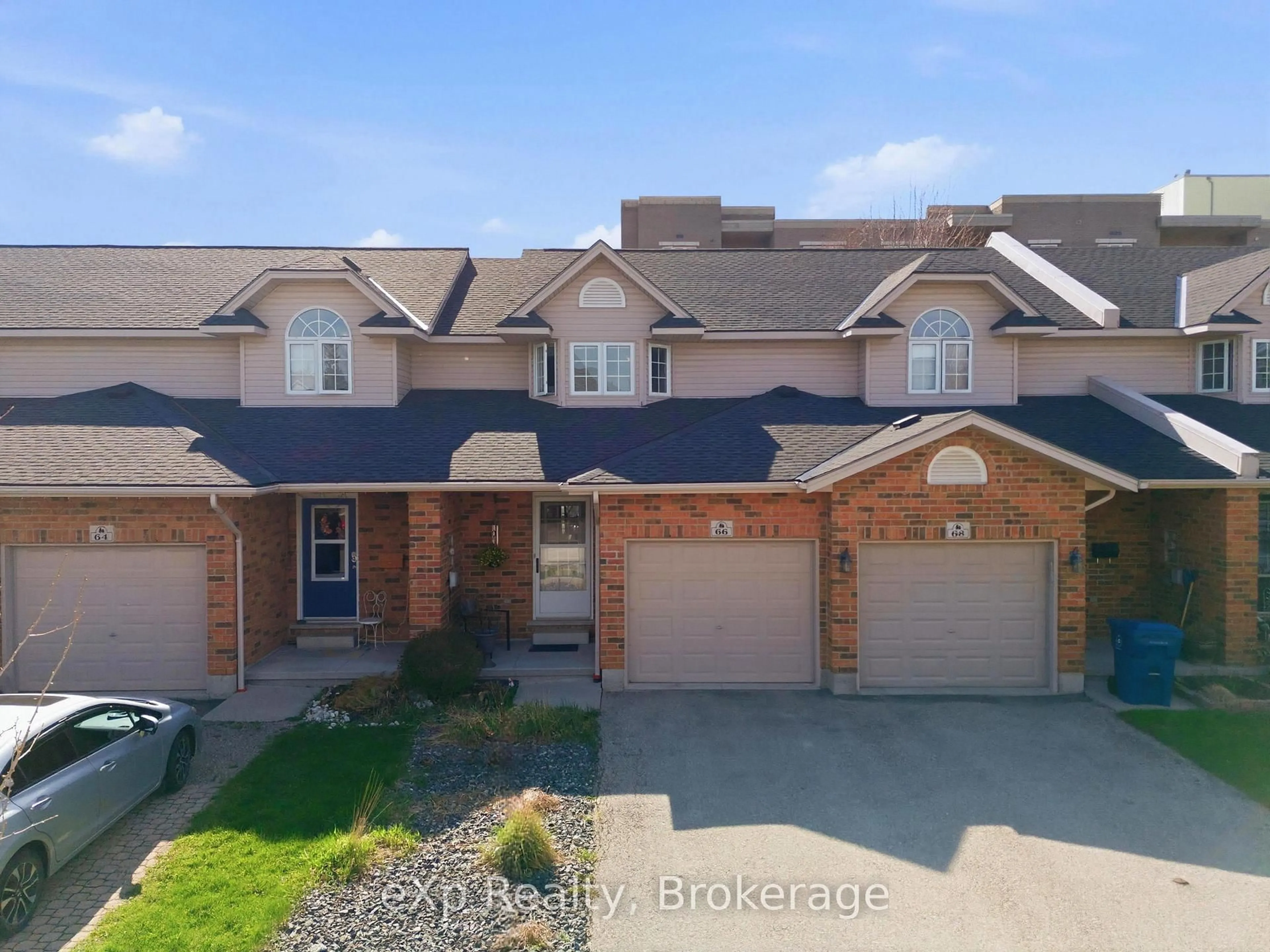 A pic from outside/outdoor area/front of a property/back of a property/a pic from drone, street for 66 Long Dr, Stratford Ontario N5A 8B5