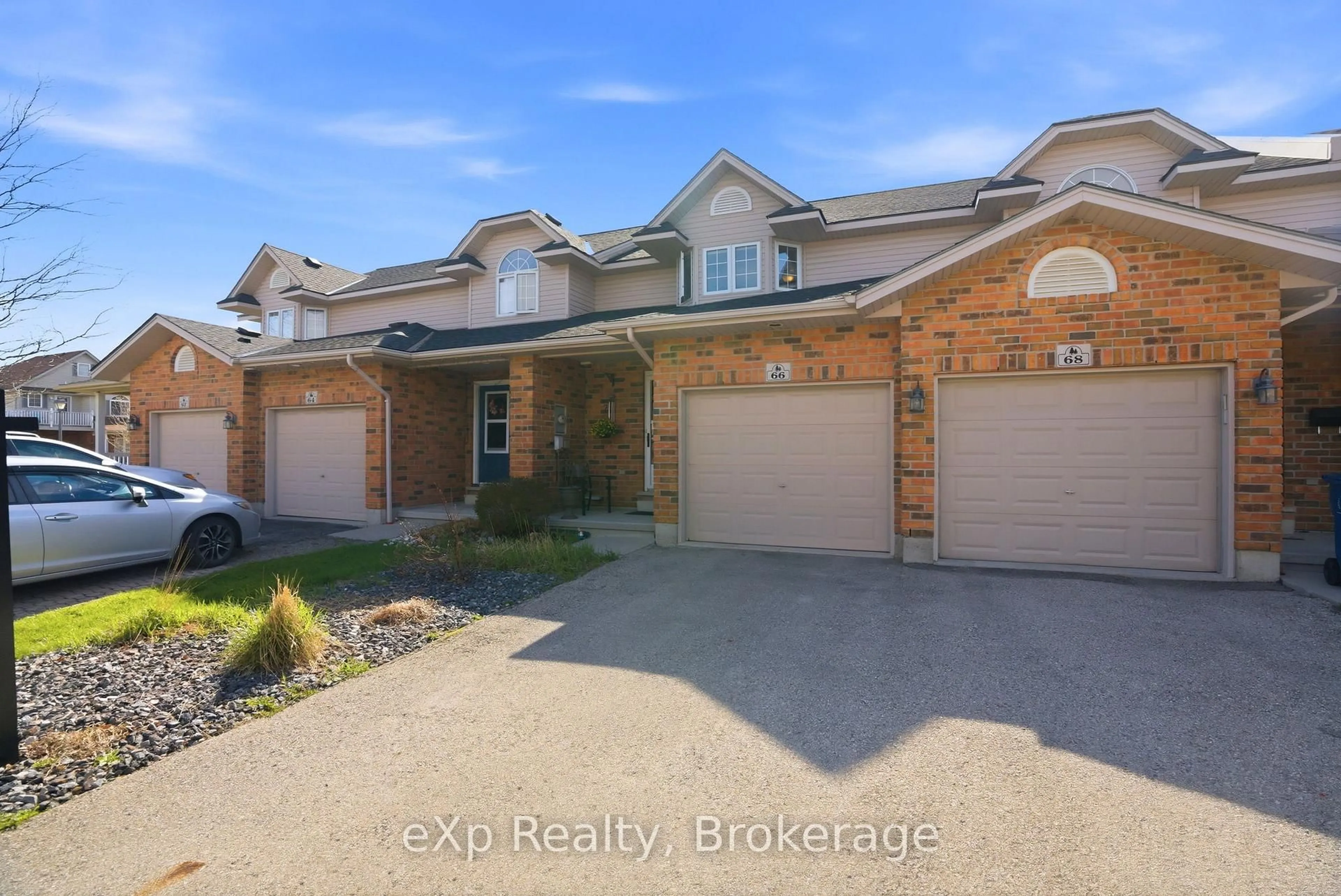 Home with brick exterior material, street for 66 Long Dr, Stratford Ontario N5A 8B5