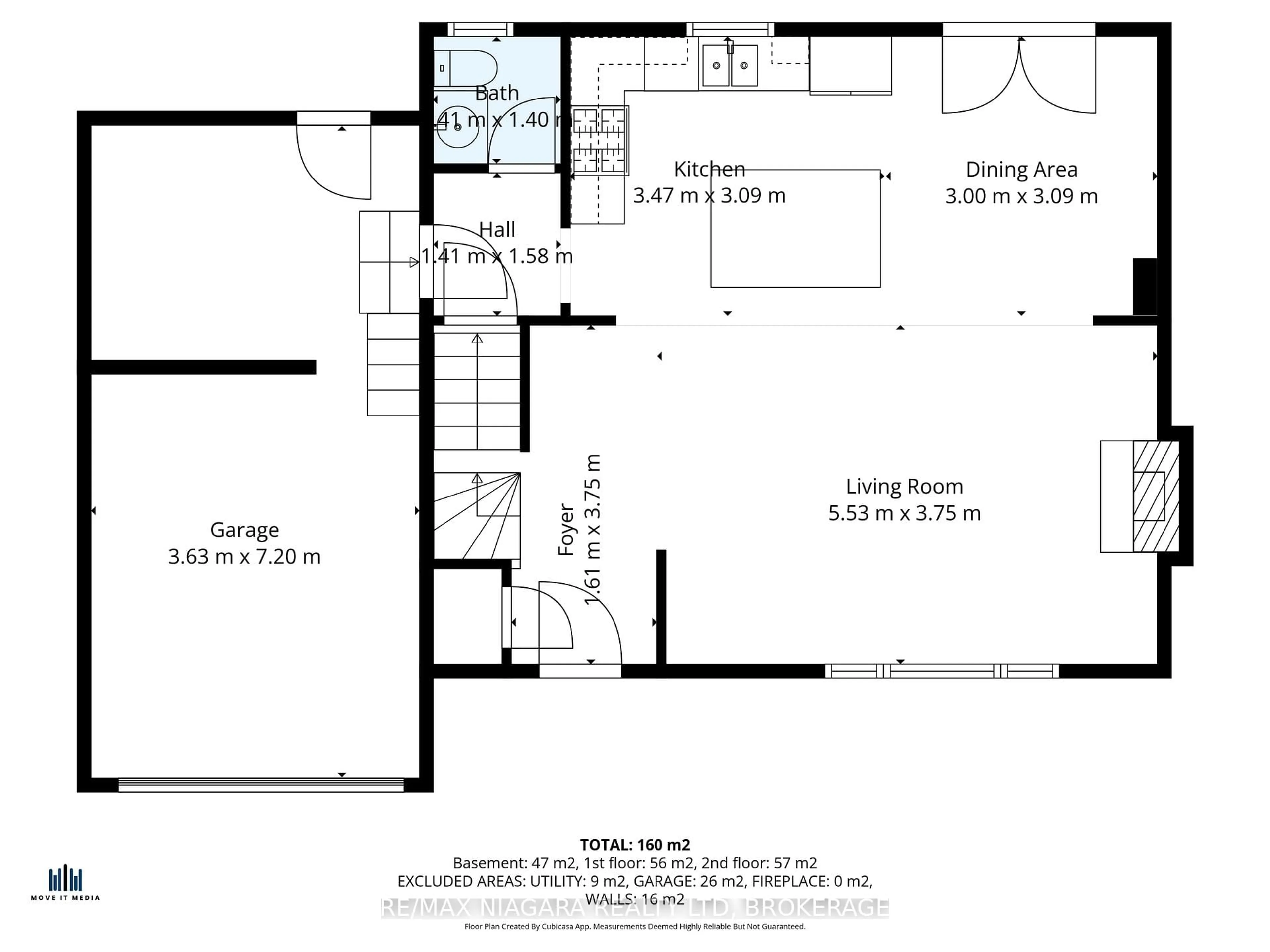 Floor plan for 7080 Adams Ave, Niagara Falls Ontario L2G 5G8