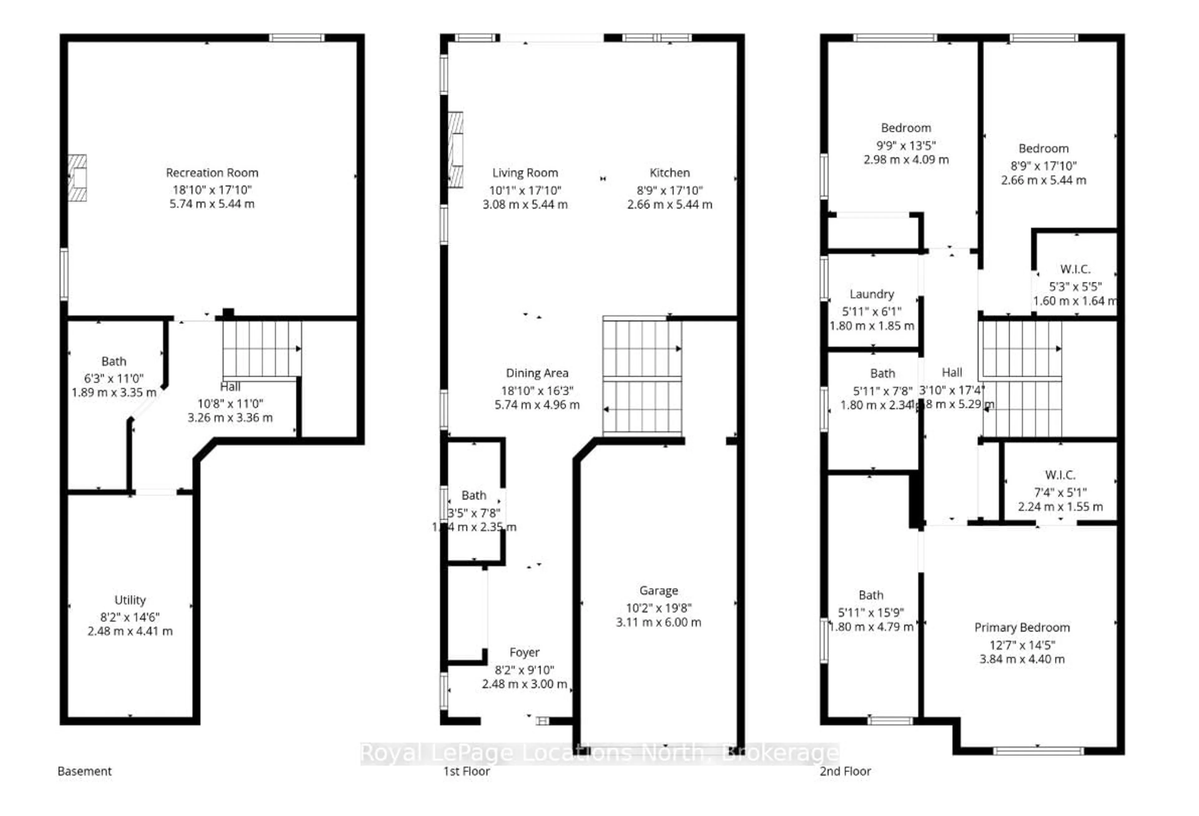 Floor plan for 199 Yellow Birch Cres, Blue Mountains Ontario L9Y 0Z3