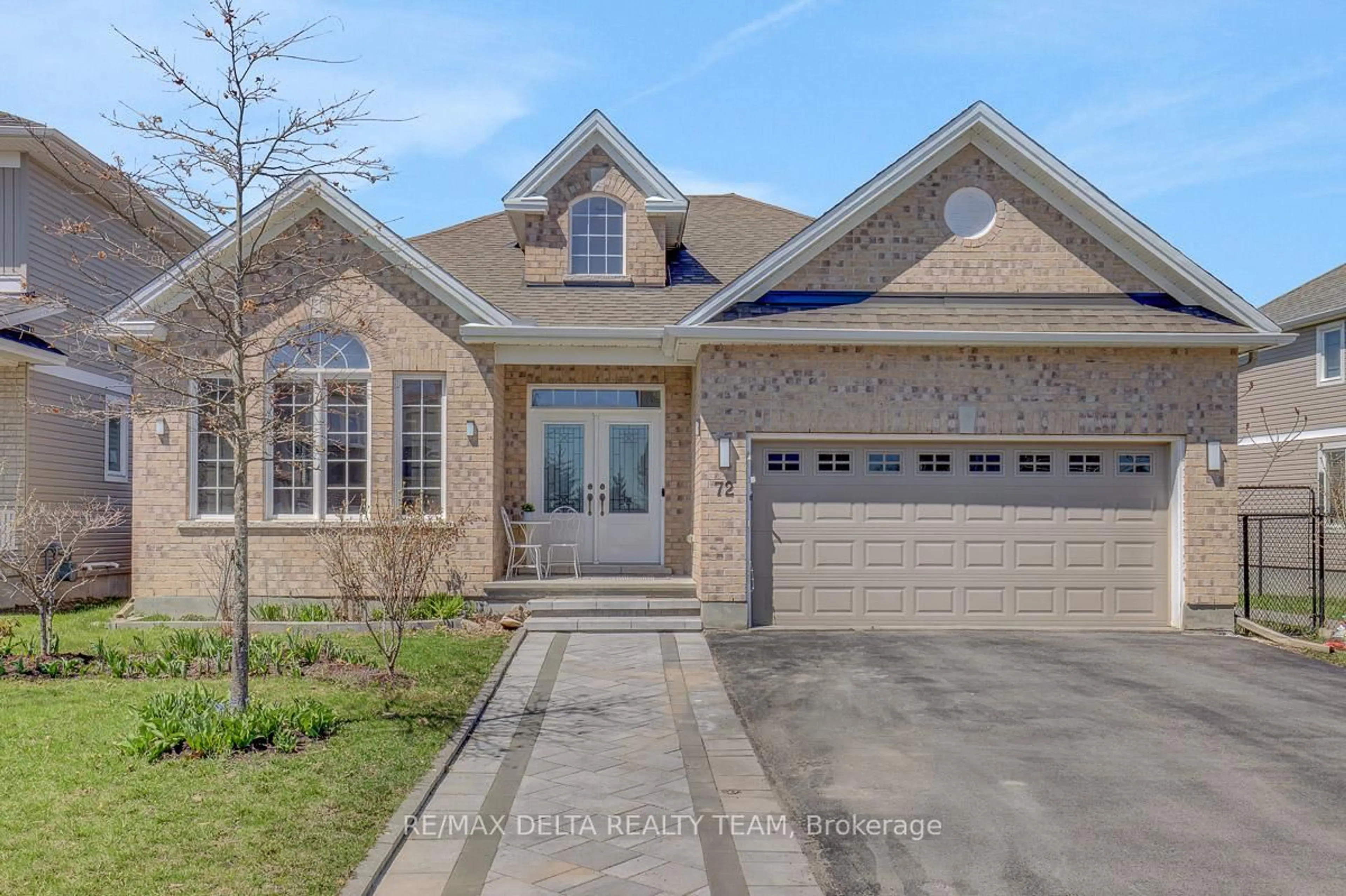 Home with brick exterior material, street for 72 Bert Hall St, Arnprior Ontario K7S 0G7