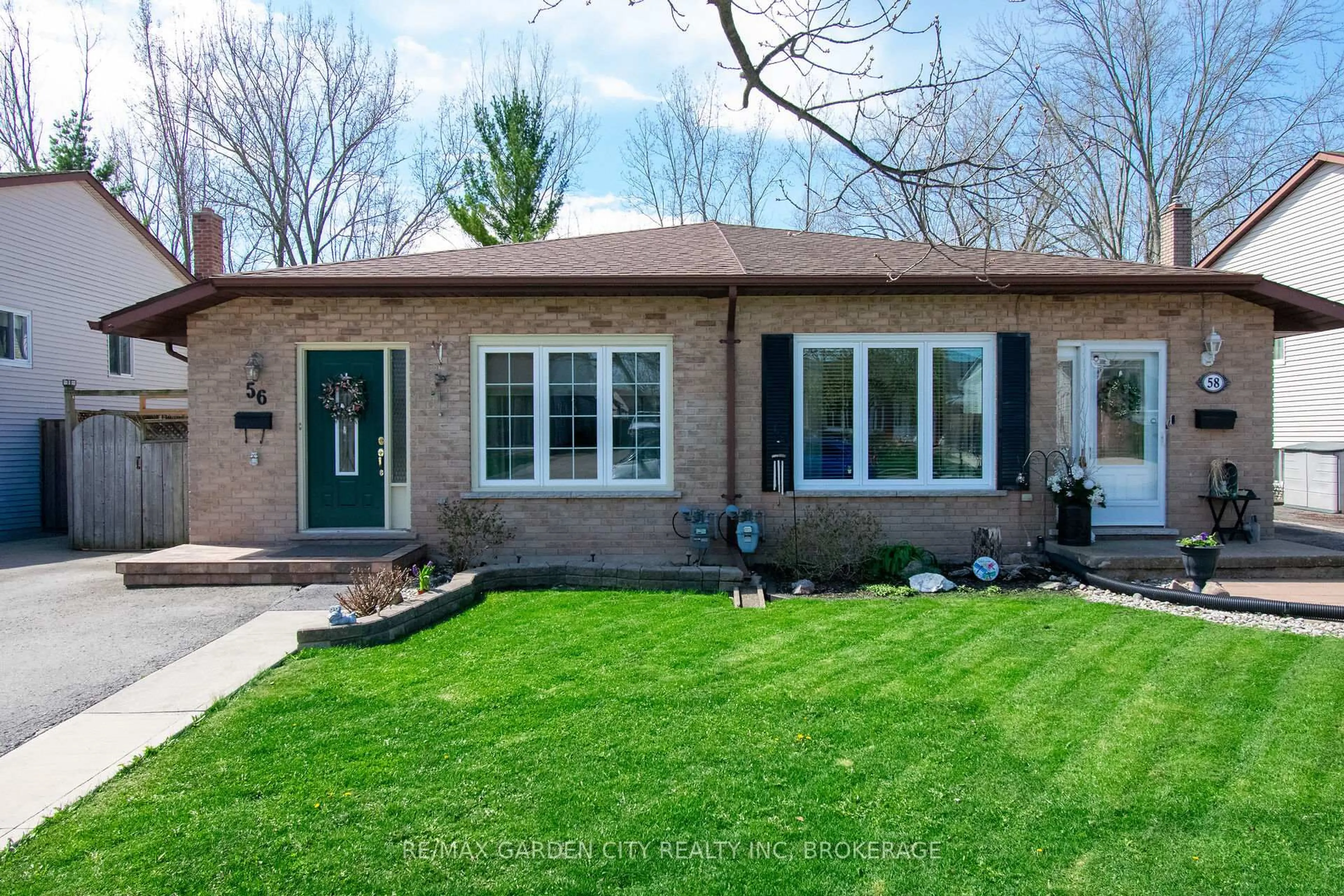 Home with brick exterior material, street for 56 TERRACE Ave, Welland Ontario L3C 2C4