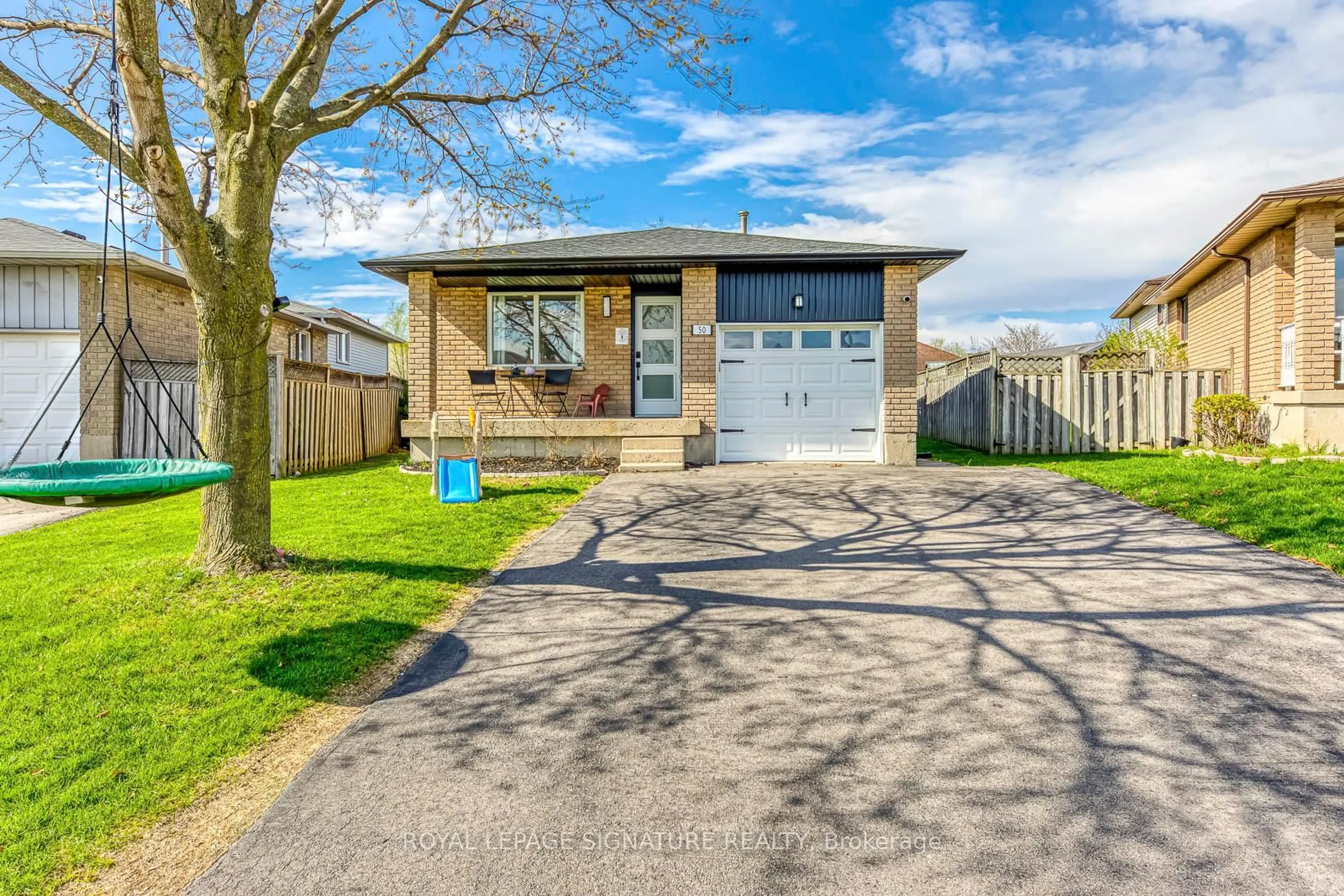 Home with brick exterior material, street for 50 Ironwood Cres, Hamilton Ontario L8W 3B8