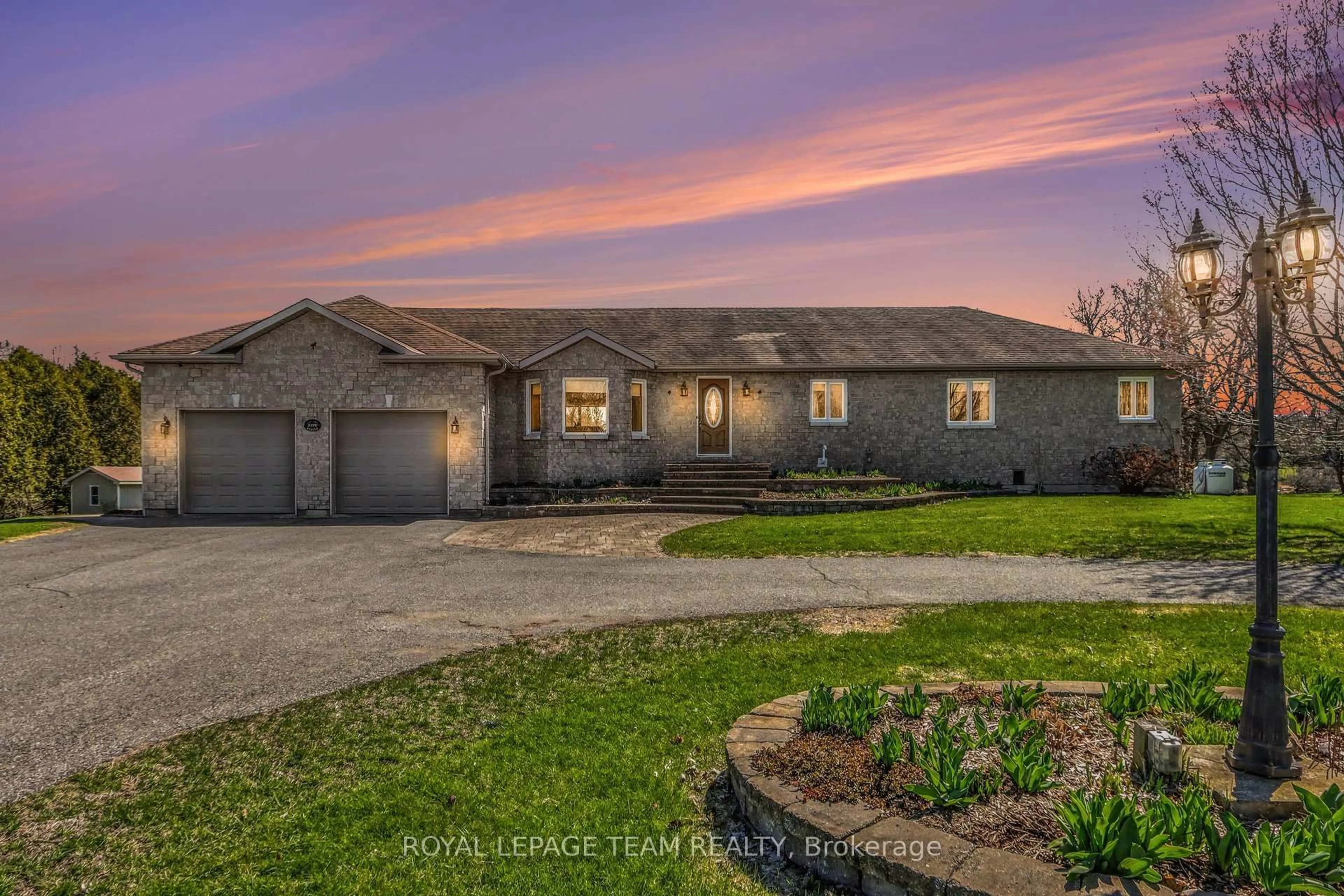 A pic from outside/outdoor area/front of a property/back of a property/a pic from drone, street for 2370 County 18 Rd, North Grenville Ontario K0G 1J0