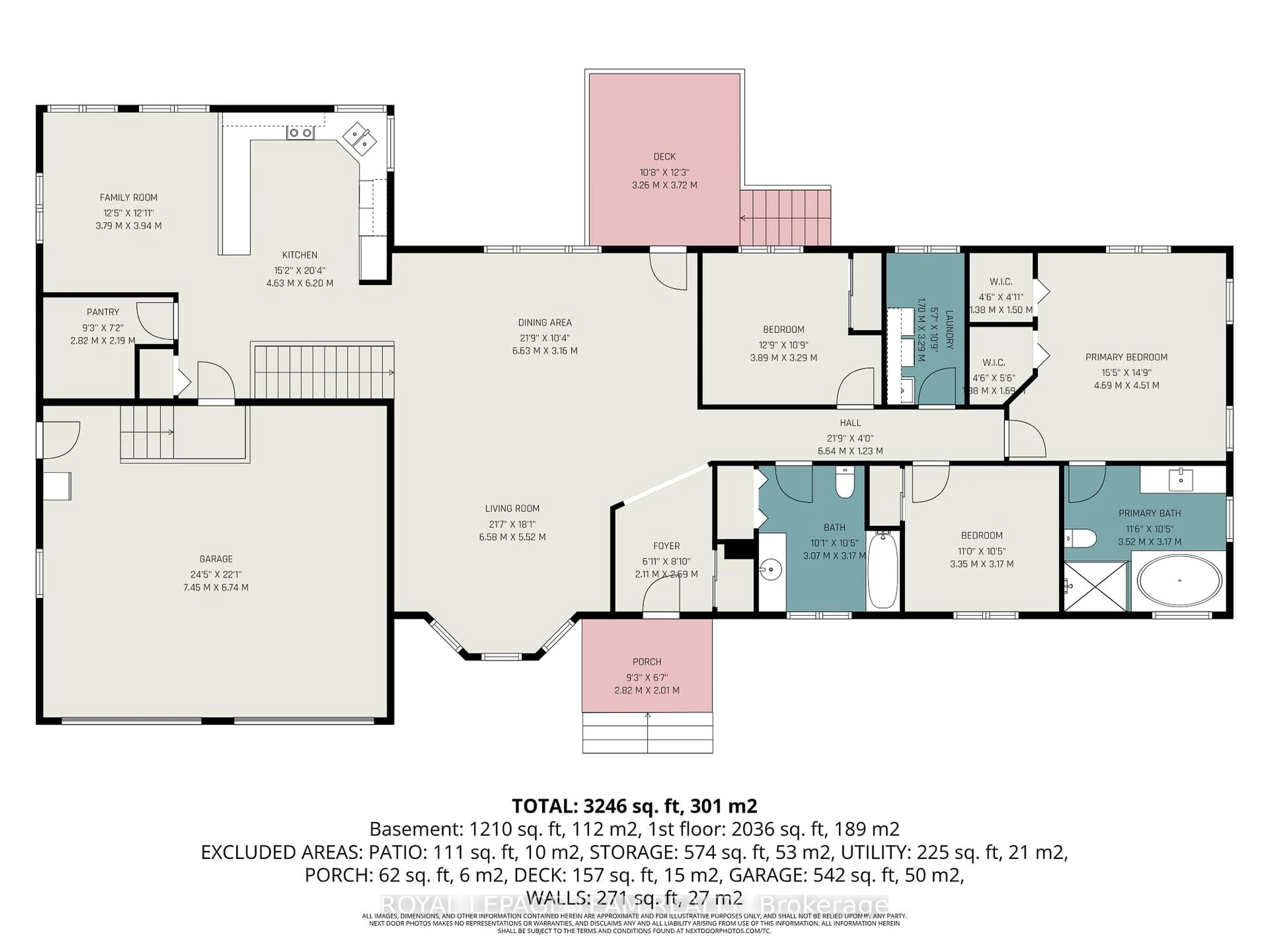 Floor plan for 2370 County 18 Rd, North Grenville Ontario K0G 1J0