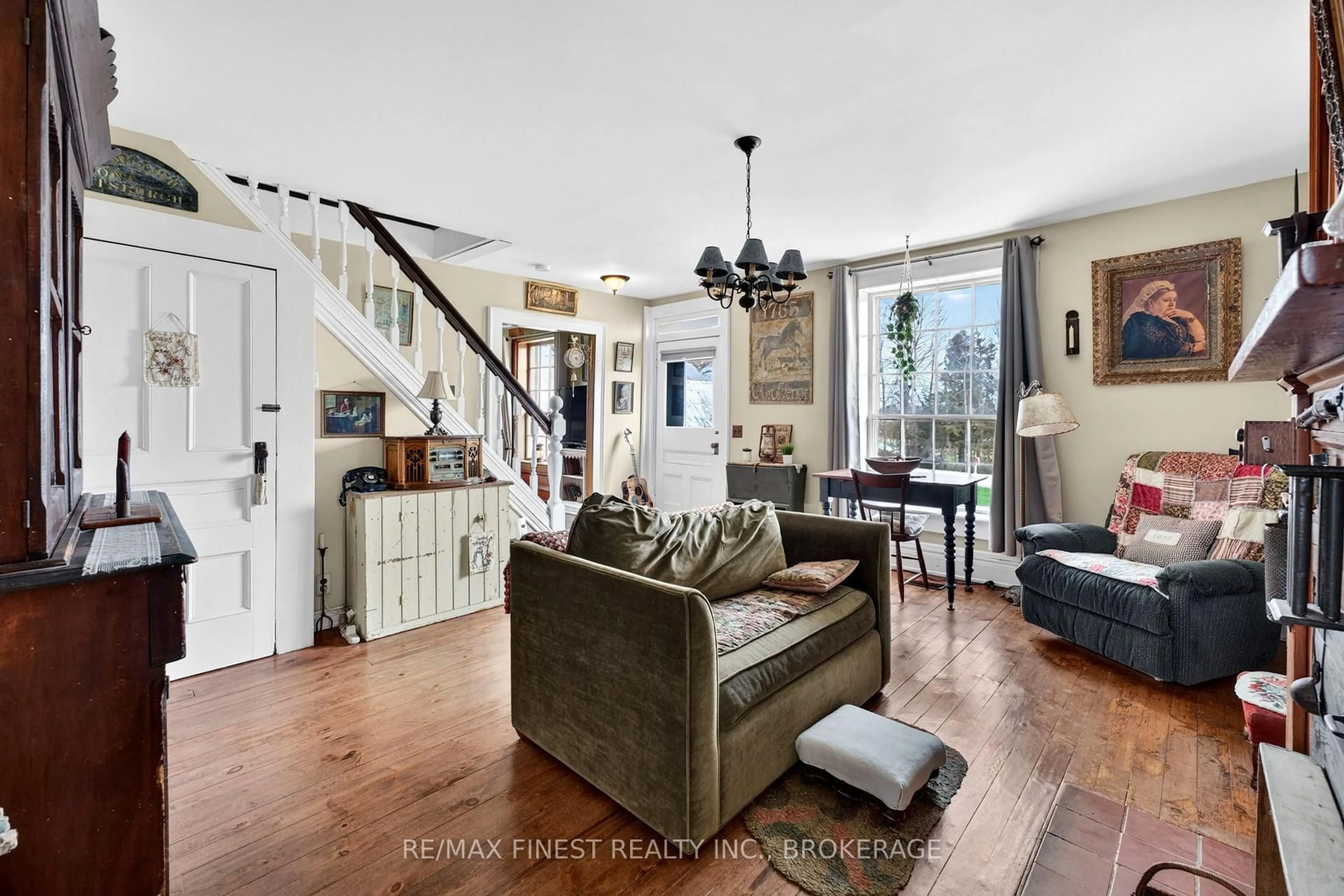Living room with furniture, unknown for 2173 Switzerville Rd, Loyalist Ontario K7R 3K9