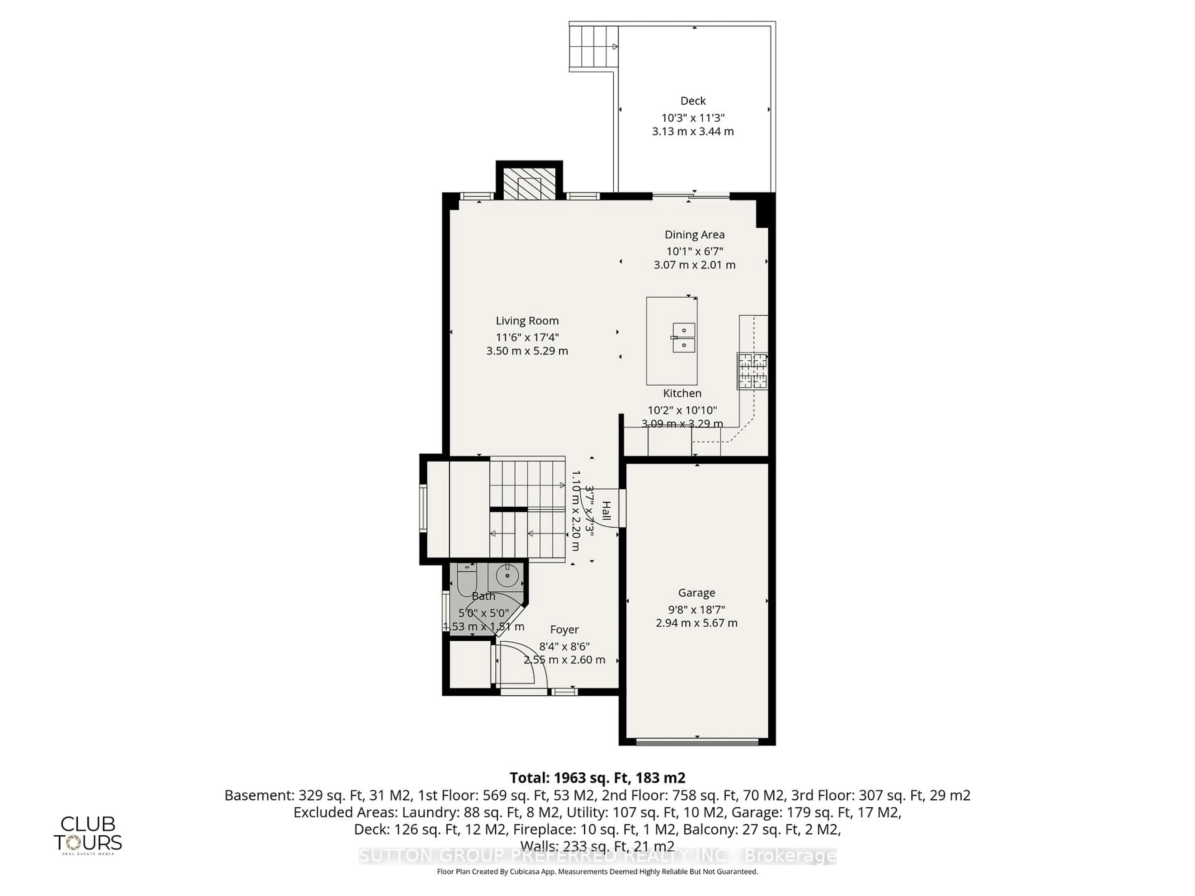 Floor plan for 275 Callaway Rd #112, London North Ontario N6G 0N8