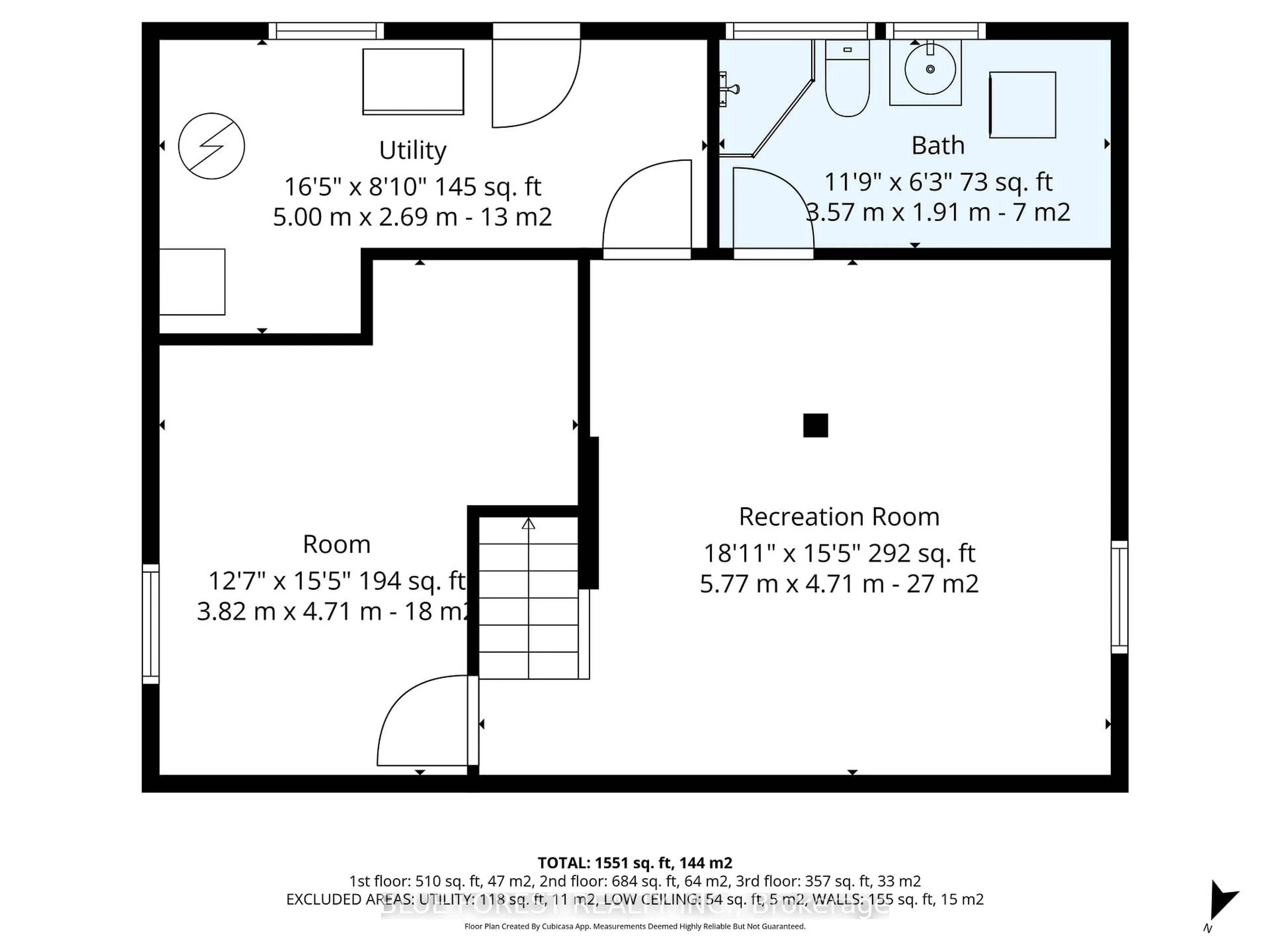 Floor plan for 1877 Royal Cres, London East Ontario N5W 2A9