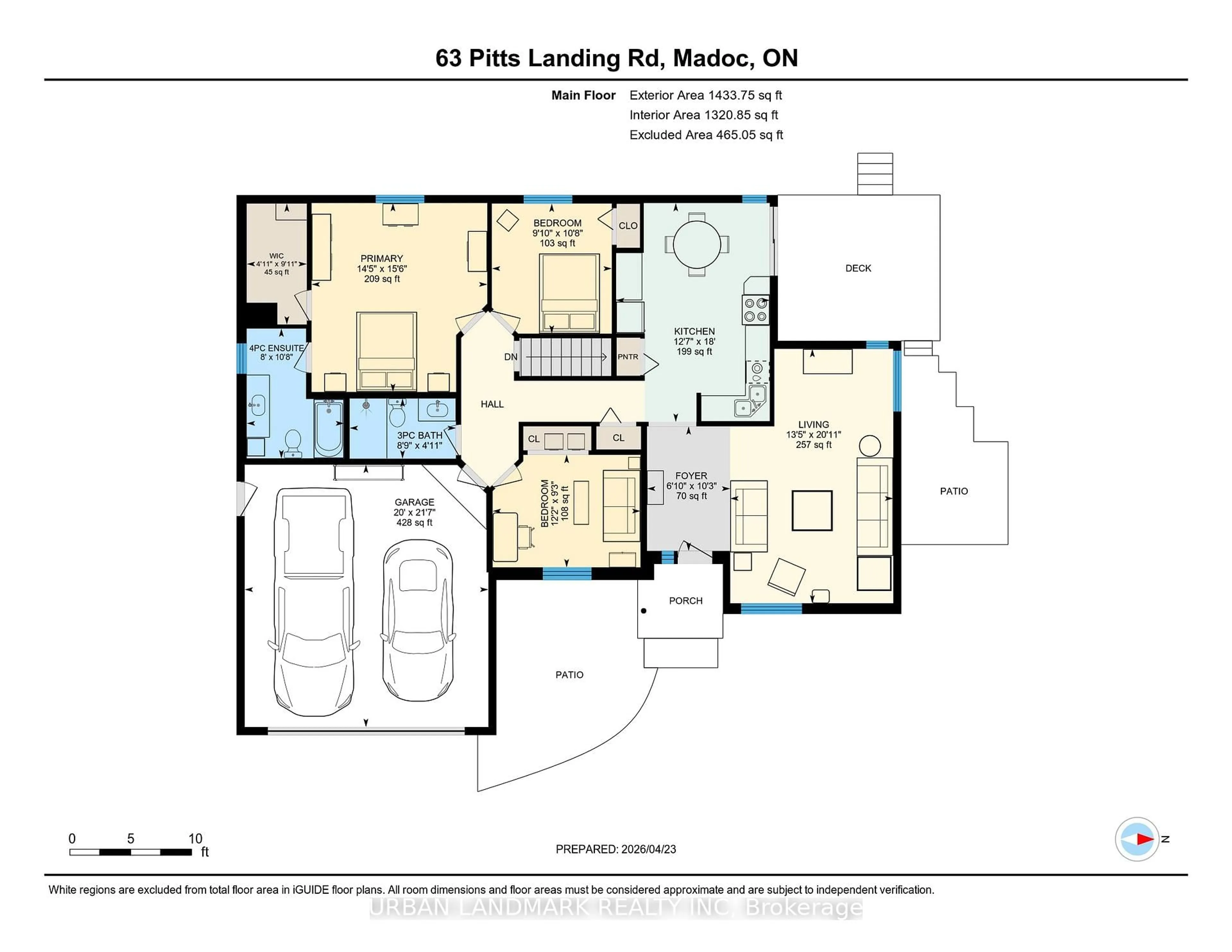 Floor plan for 63 Pitts Landing Rd, Madoc Ontario K0K 2K0