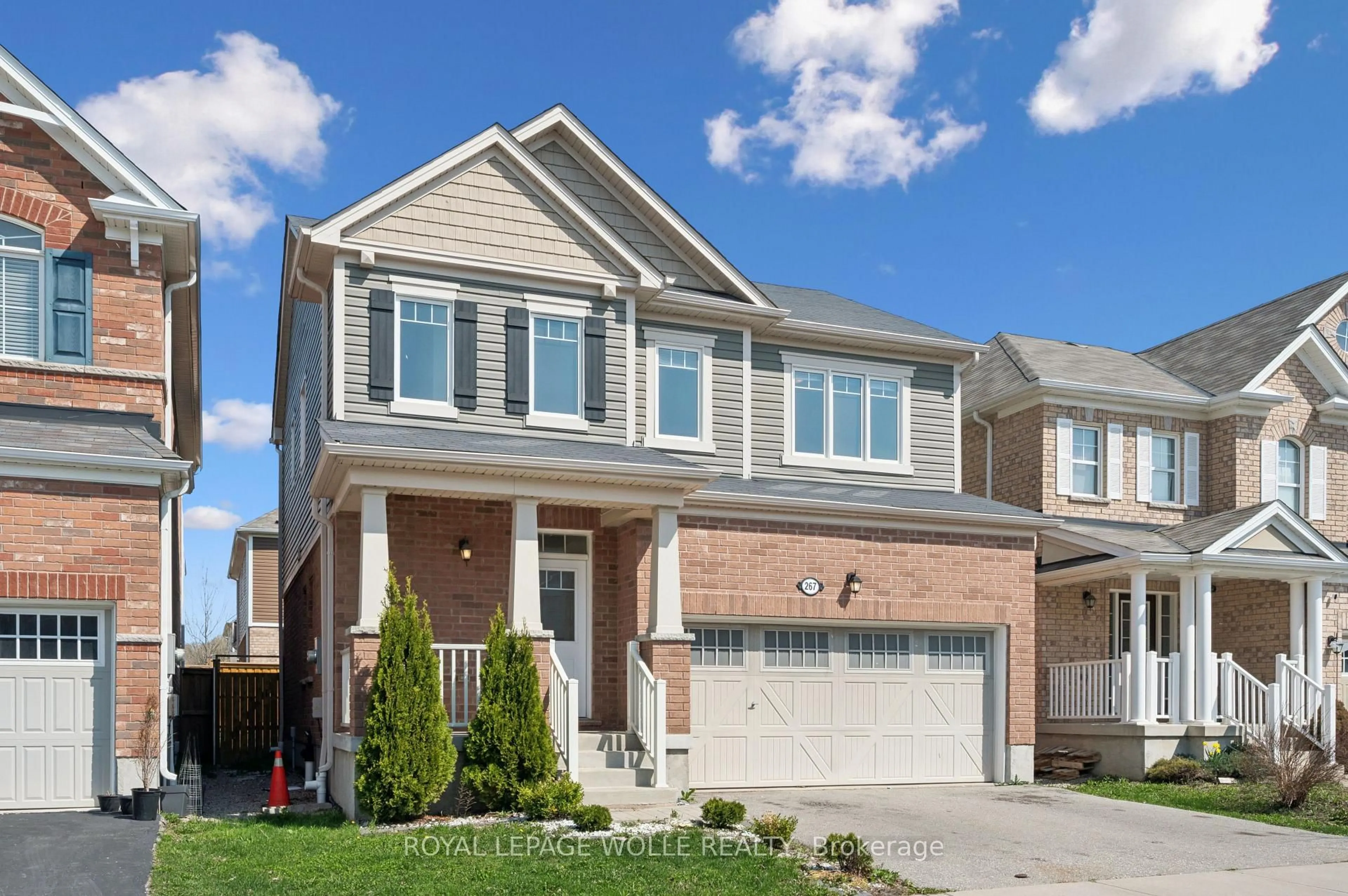 Home with brick exterior material, street for 267 Grovehill Cres, Kitchener Ontario N2R 0K8