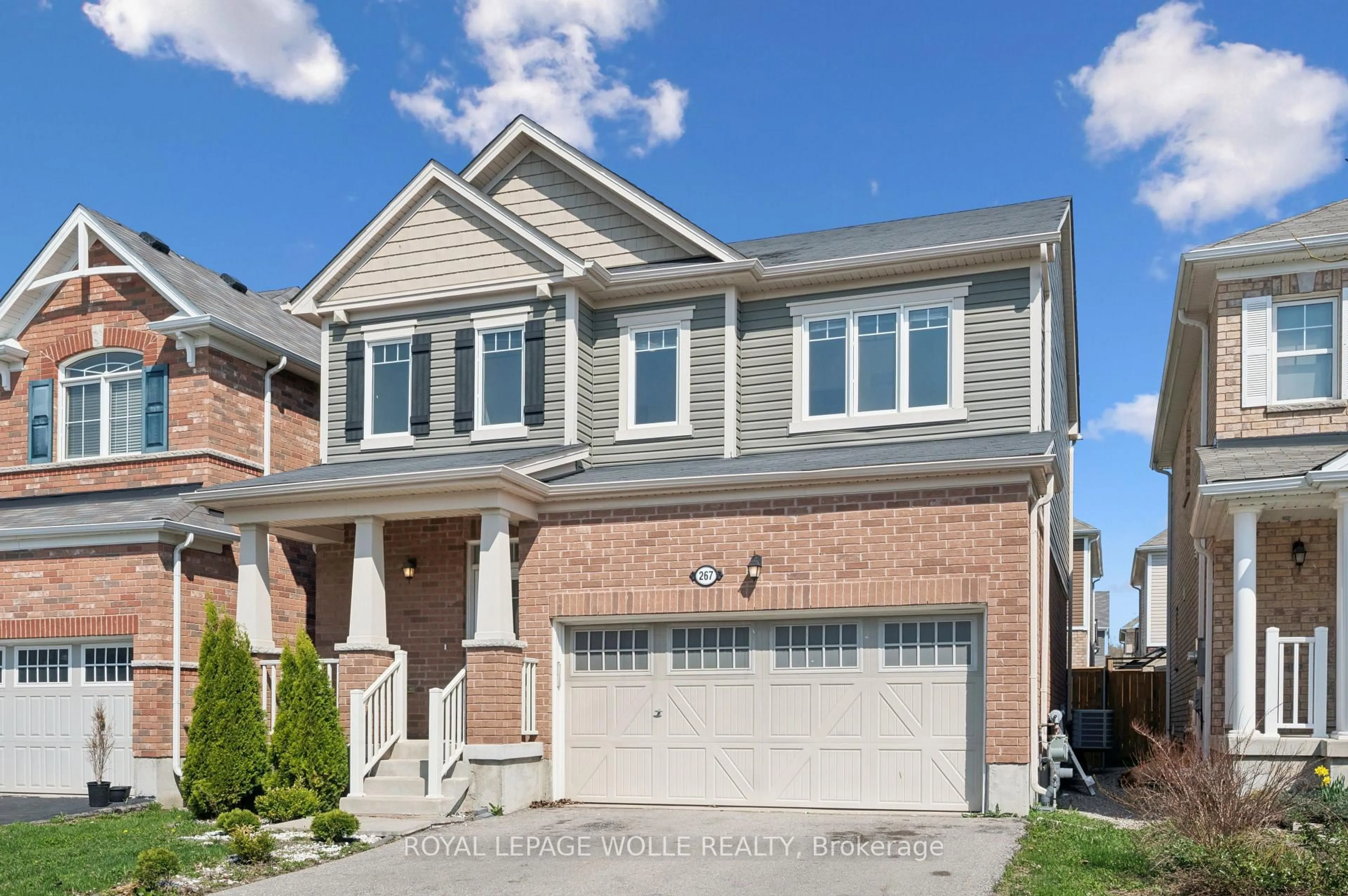 Home with brick exterior material, street for 267 Grovehill Cres, Kitchener Ontario N2R 0K8