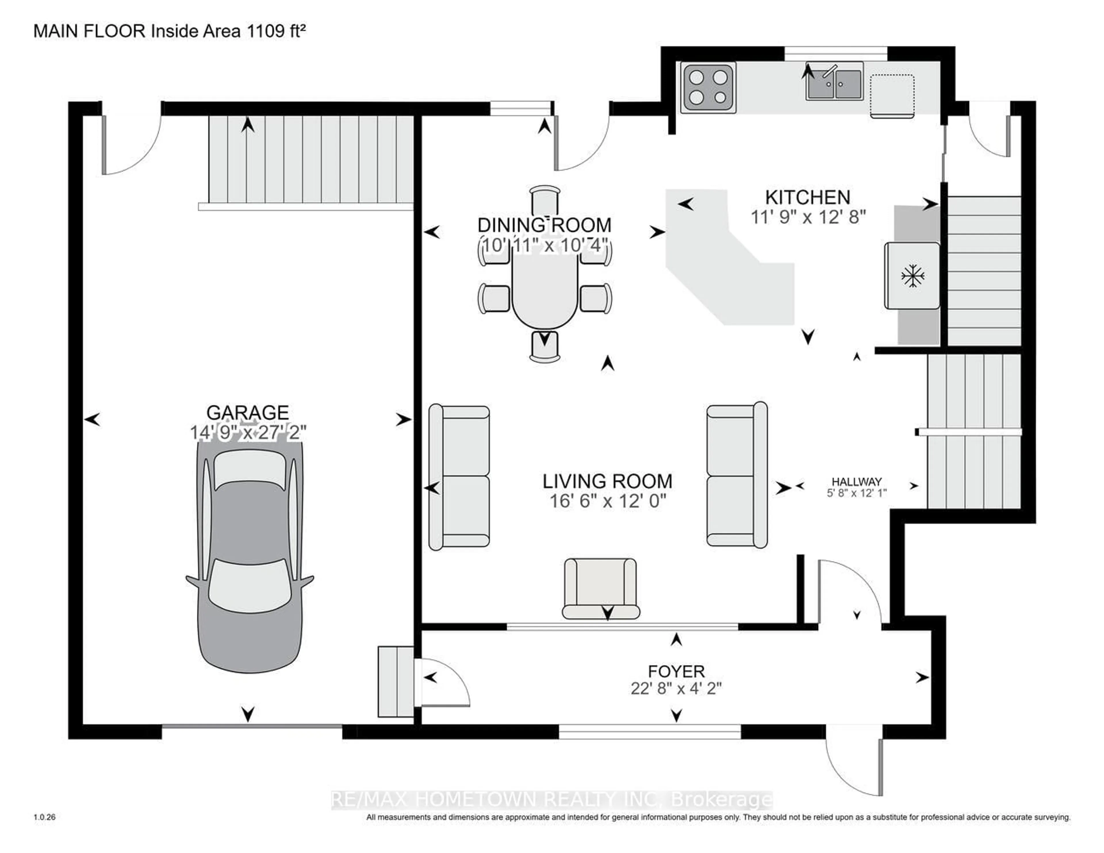 Floor plan for 5 Meikle Dr, Augusta Ontario K0E 1P0