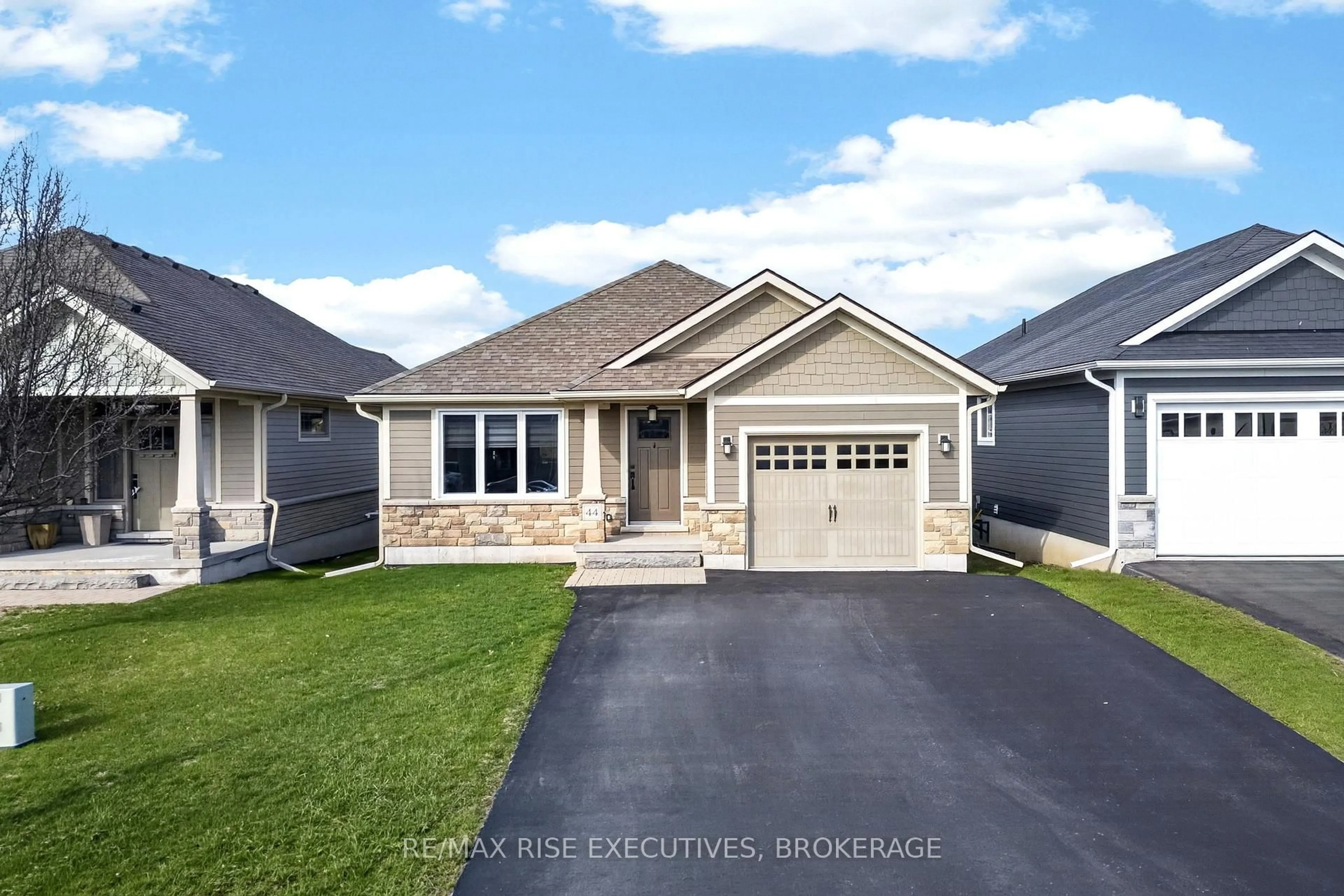 Home with vinyl exterior material, street for 44 Tessa Blvd, Belleville Ontario K8N 0B4