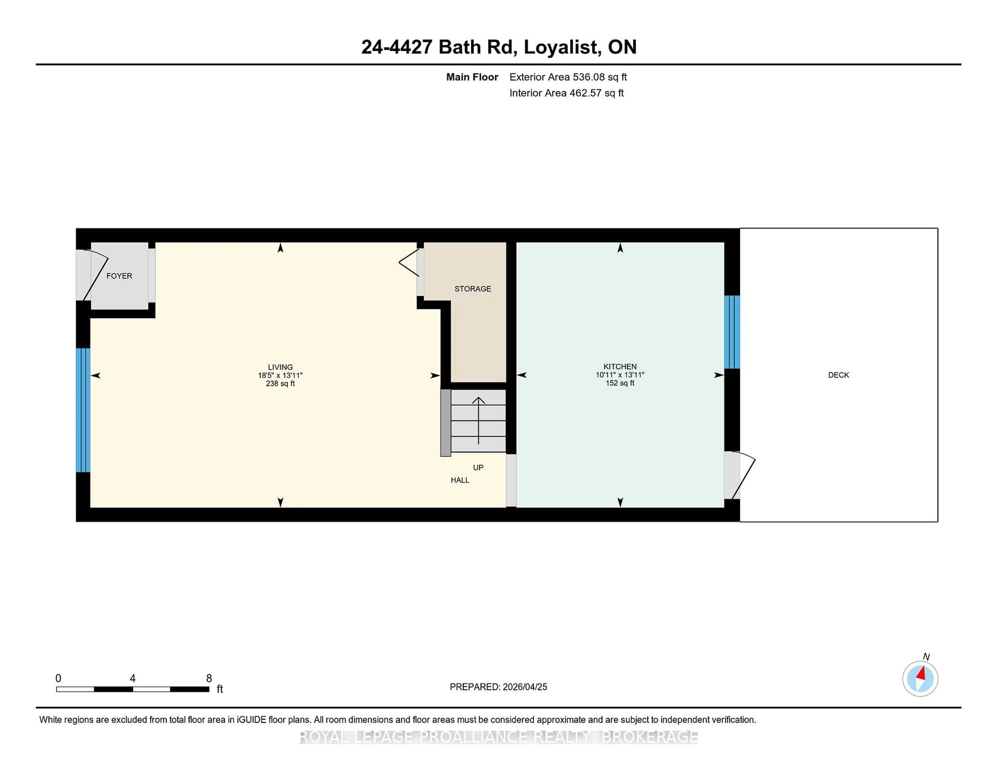 Floor plan for 4427 Bath Rd #24, Loyalist Ontario K7N 1A1