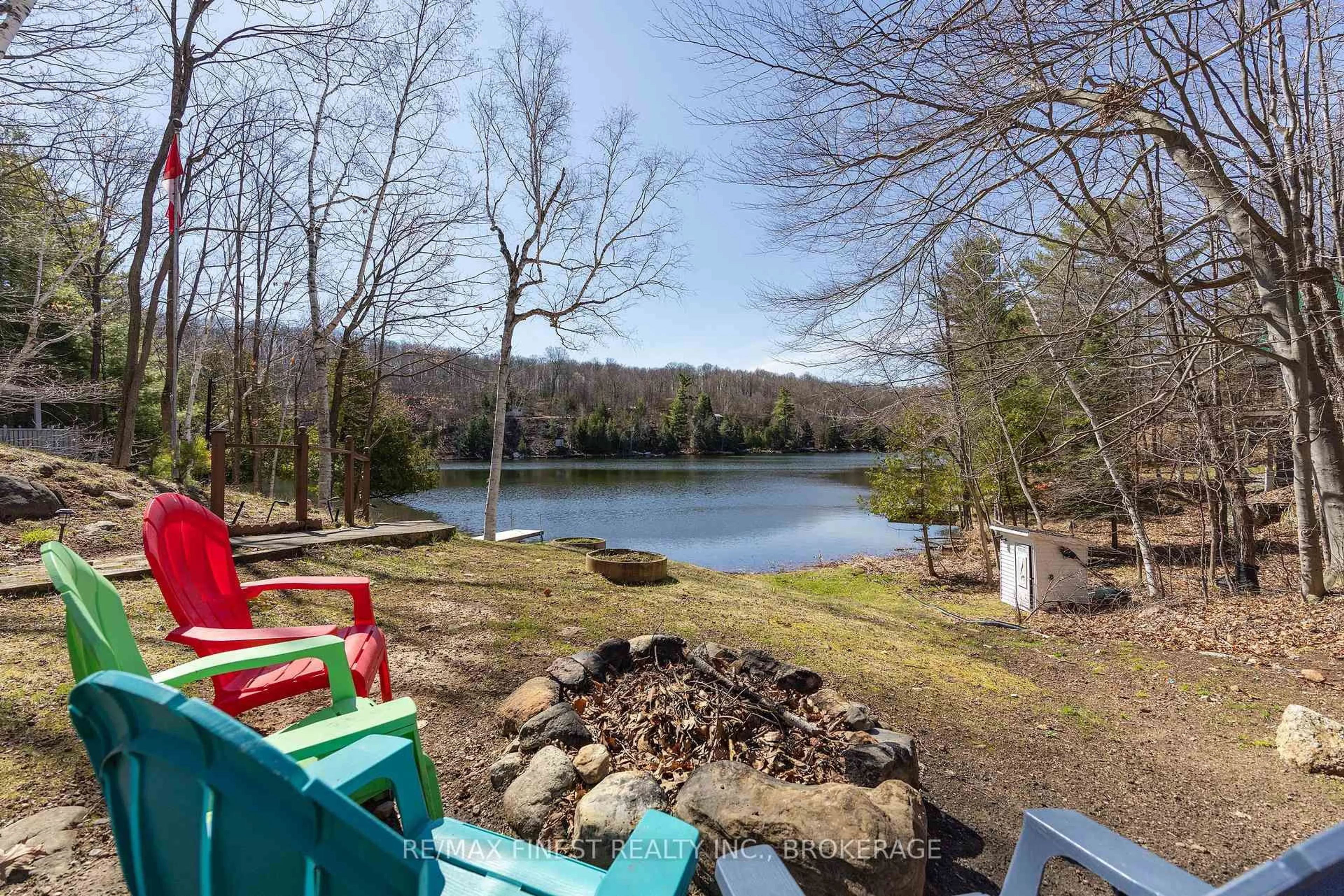Patio, water/lake/river/ocean view for 139 Sleepy Haven Lane, Westport Ontario K0G 1X0