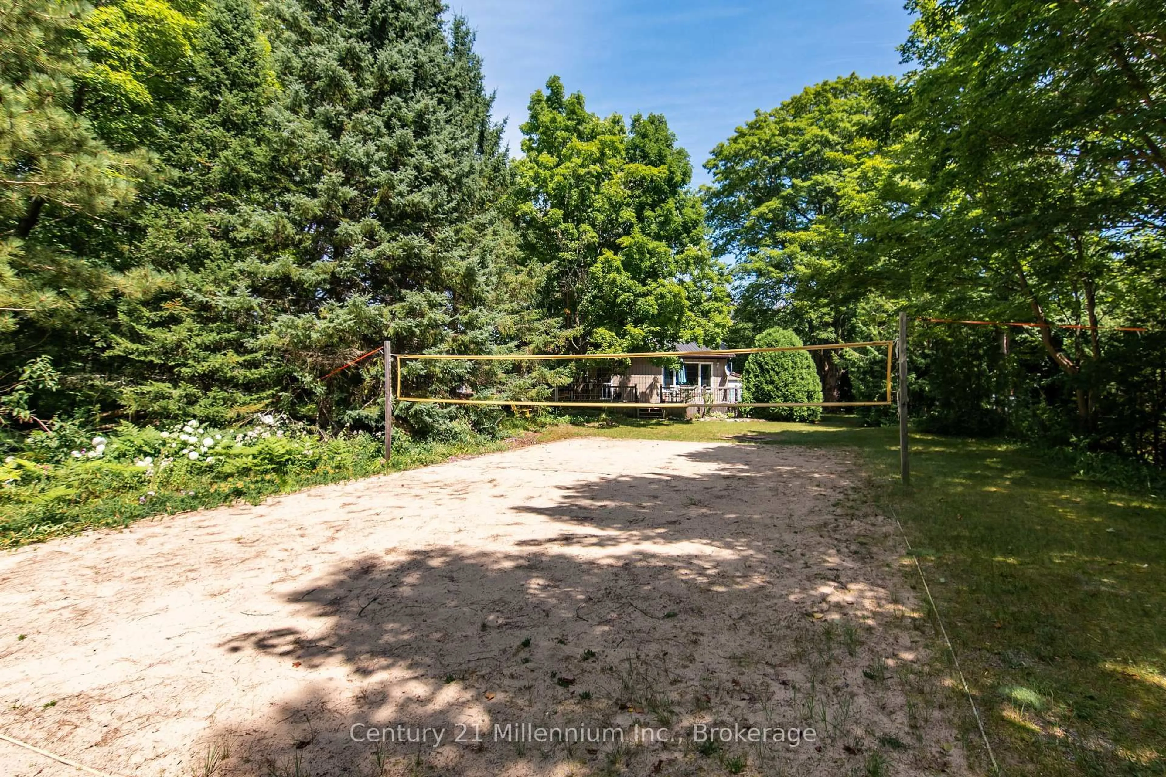 A pic from outside/outdoor area/front of a property/back of a property/a pic from drone, forest/trees view for 51 Cardinal Ave, South Bruce Peninsula Ontario N0H 2T0