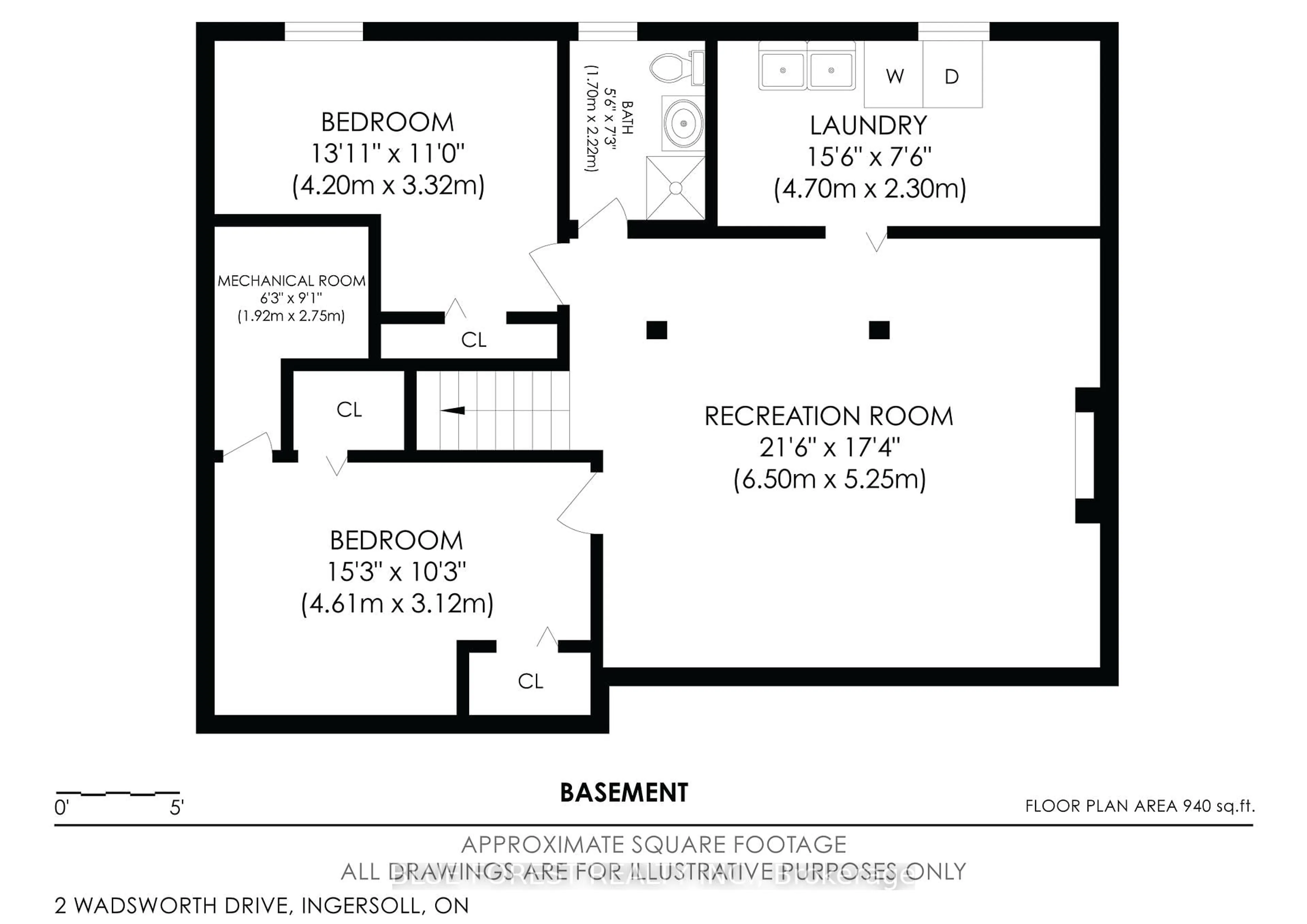 Floor plan for 2 Wadsworth Dr, Ingersoll Ontario N5C 2C1
