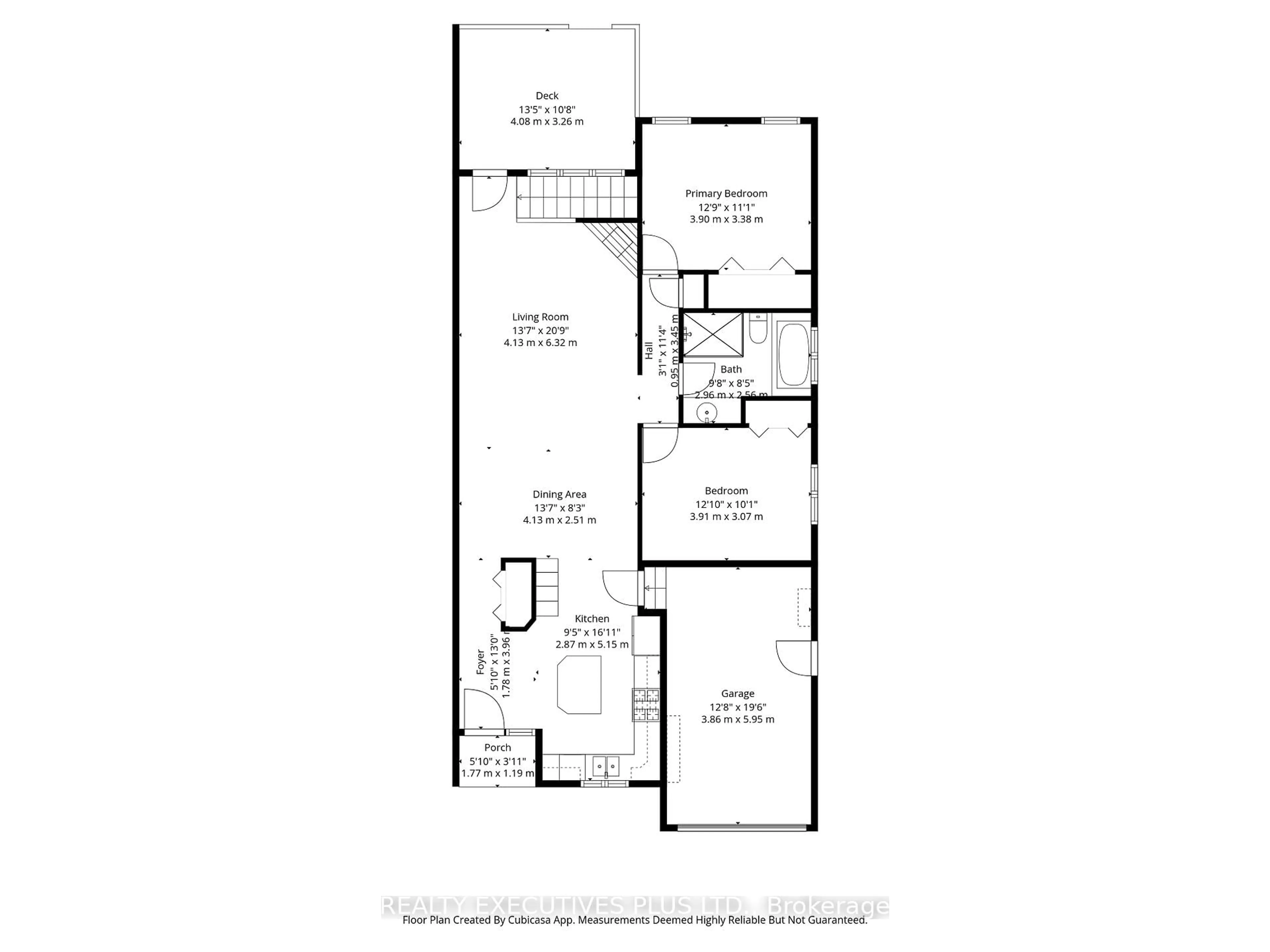 Floor plan for 138 Castel St, Alfred and Plantagenet Ontario K0A 3K0