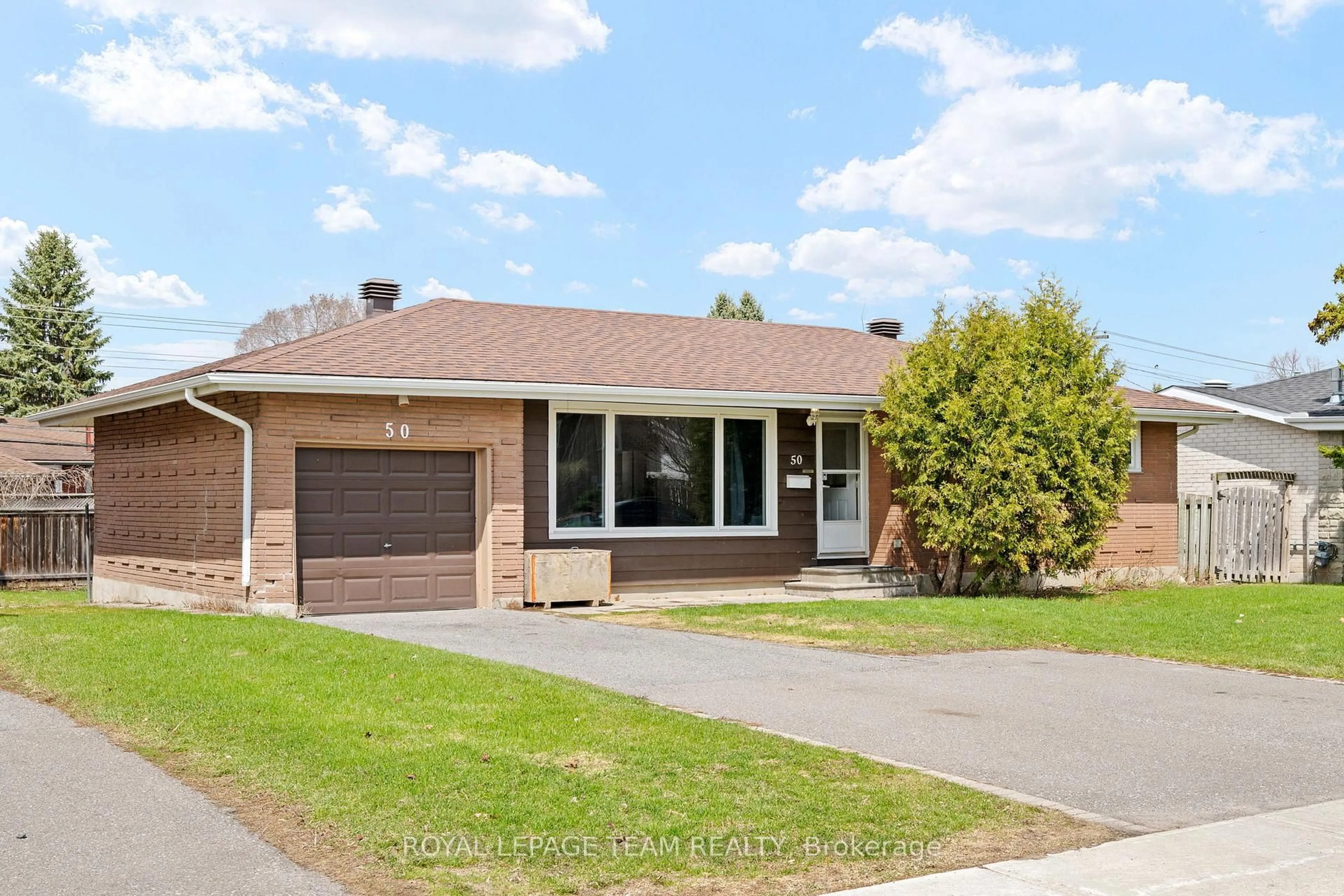 Home with brick exterior material, street for 50 Hilliard Ave, Ottawa Ontario K2E 6C1