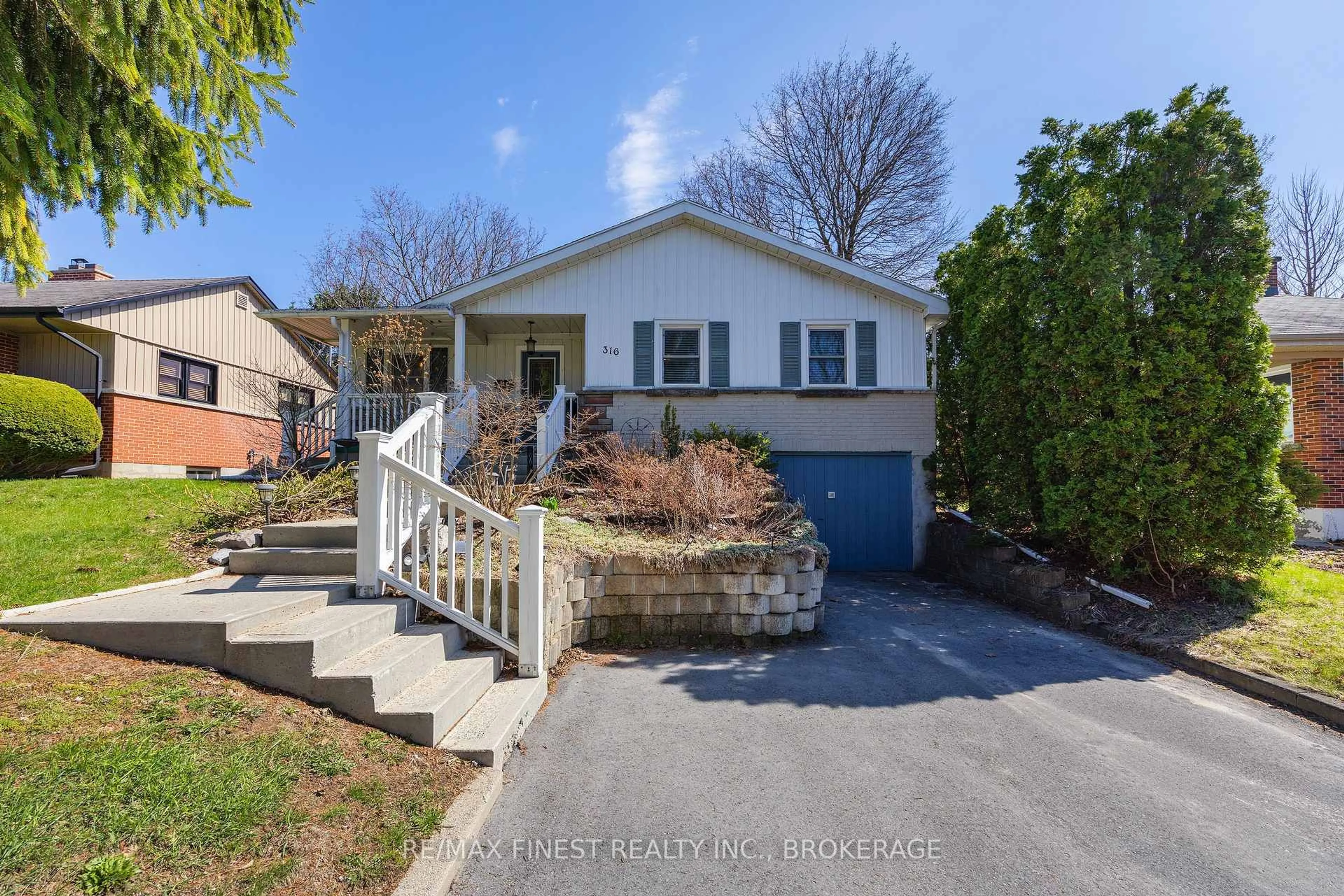 A pic from outside/outdoor area/front of a property/back of a property/a pic from drone, street for 316 Glengarry Rd, Kingston Ontario K7M 3J9