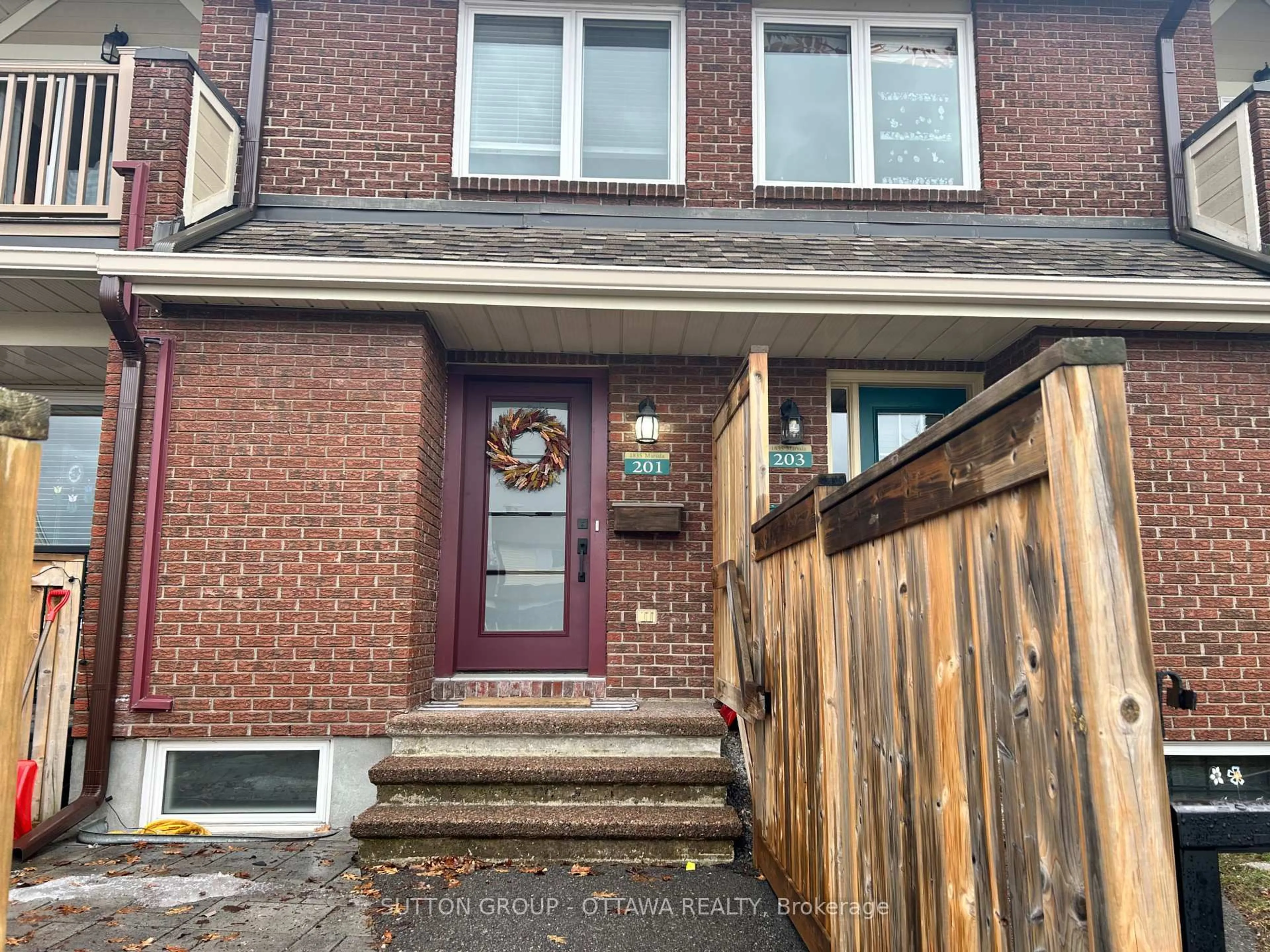 Home with brick exterior material, street for 1835 Marsala Cres #201, Orleans Ontario K4A 2E5