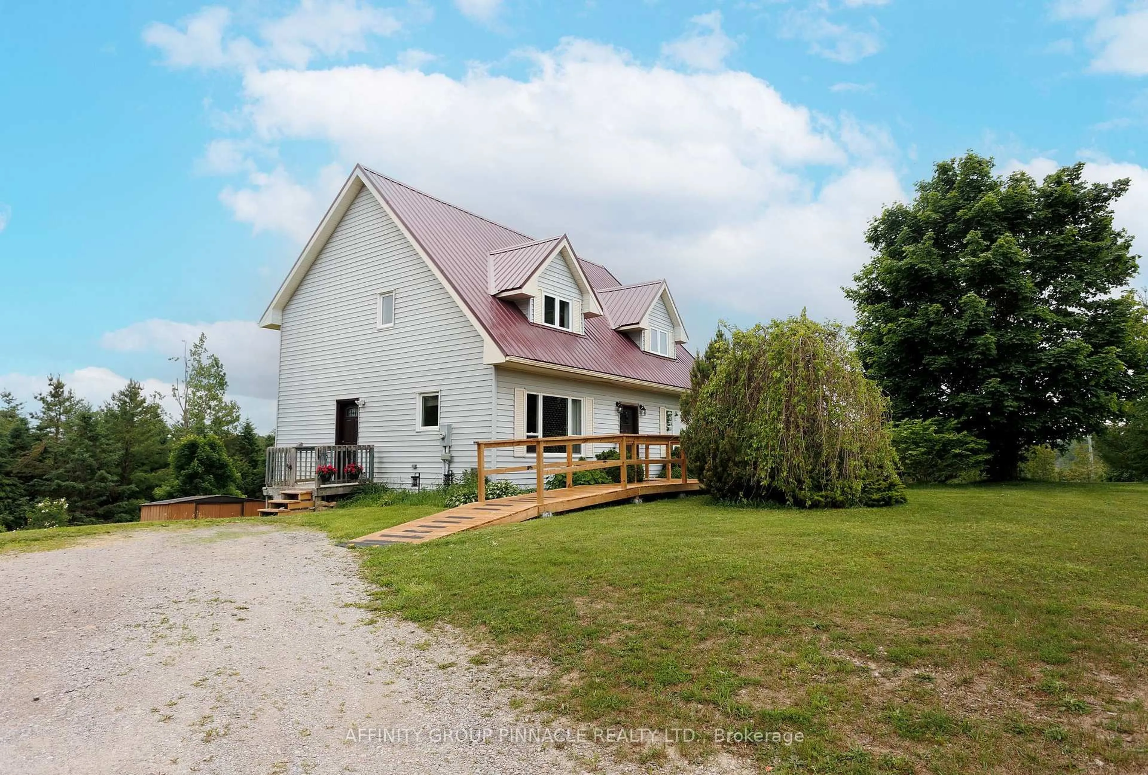 A pic from outside/outdoor area/front of a property/back of a property/a pic from drone, building for 730 The Glen Rd, Kawartha Lakes Ontario K0M 2T0