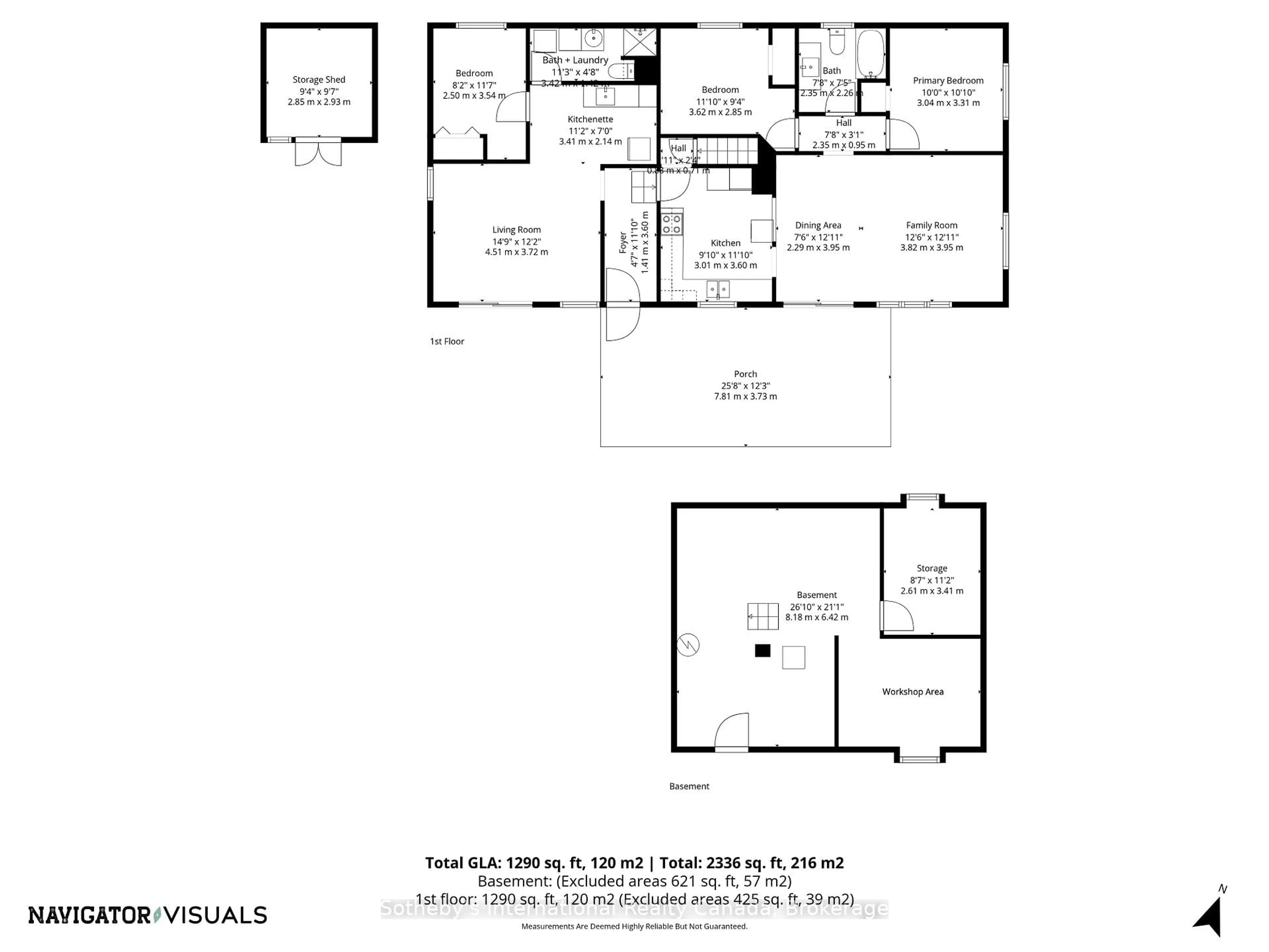 Floor plan for 50 Paget St, Sundridge Ontario P0A 1Z0