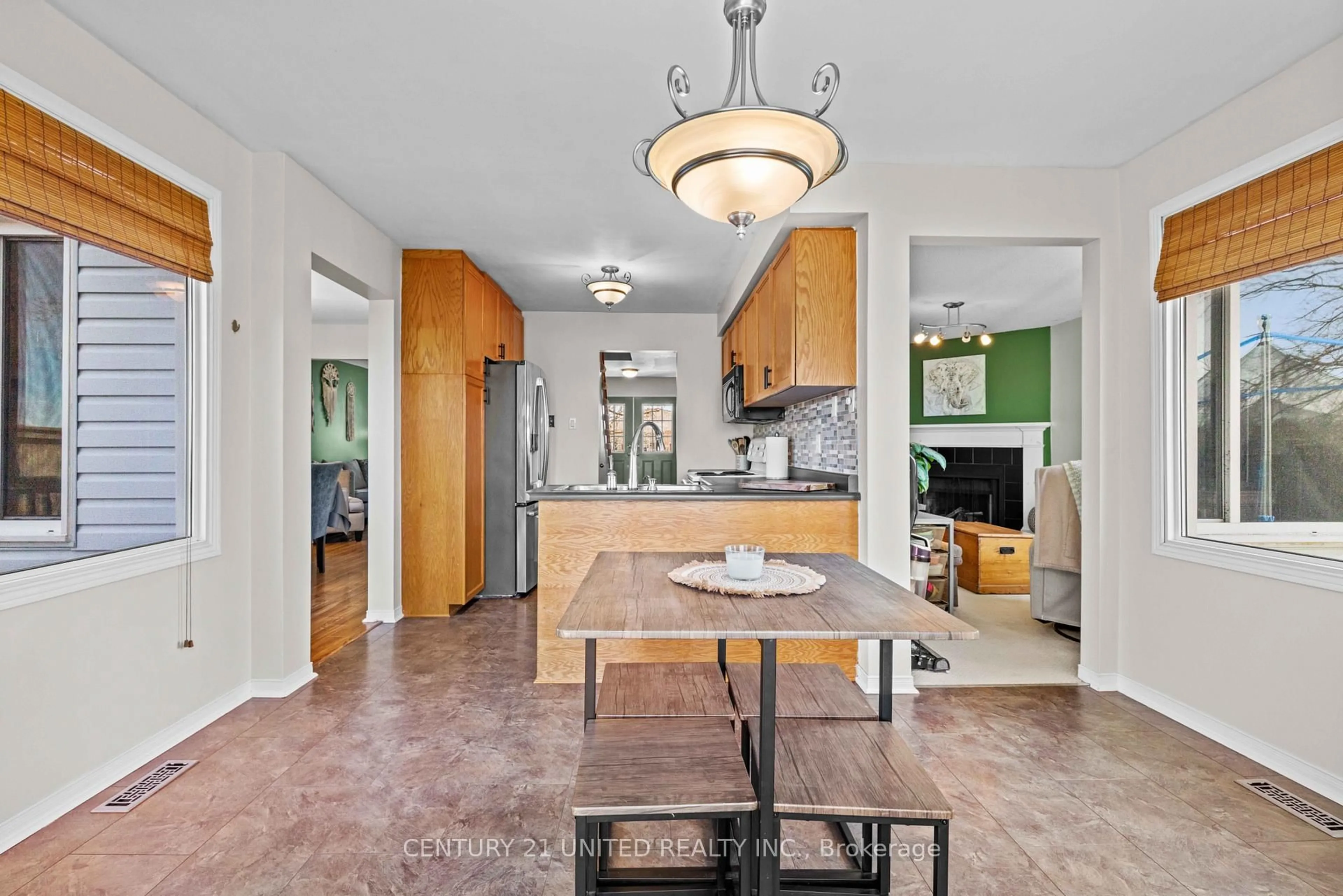 Open concept kitchen, ceramic/tile floor for 17 Maple Ave, Asphodel-Norwood Ontario K0L 2V0