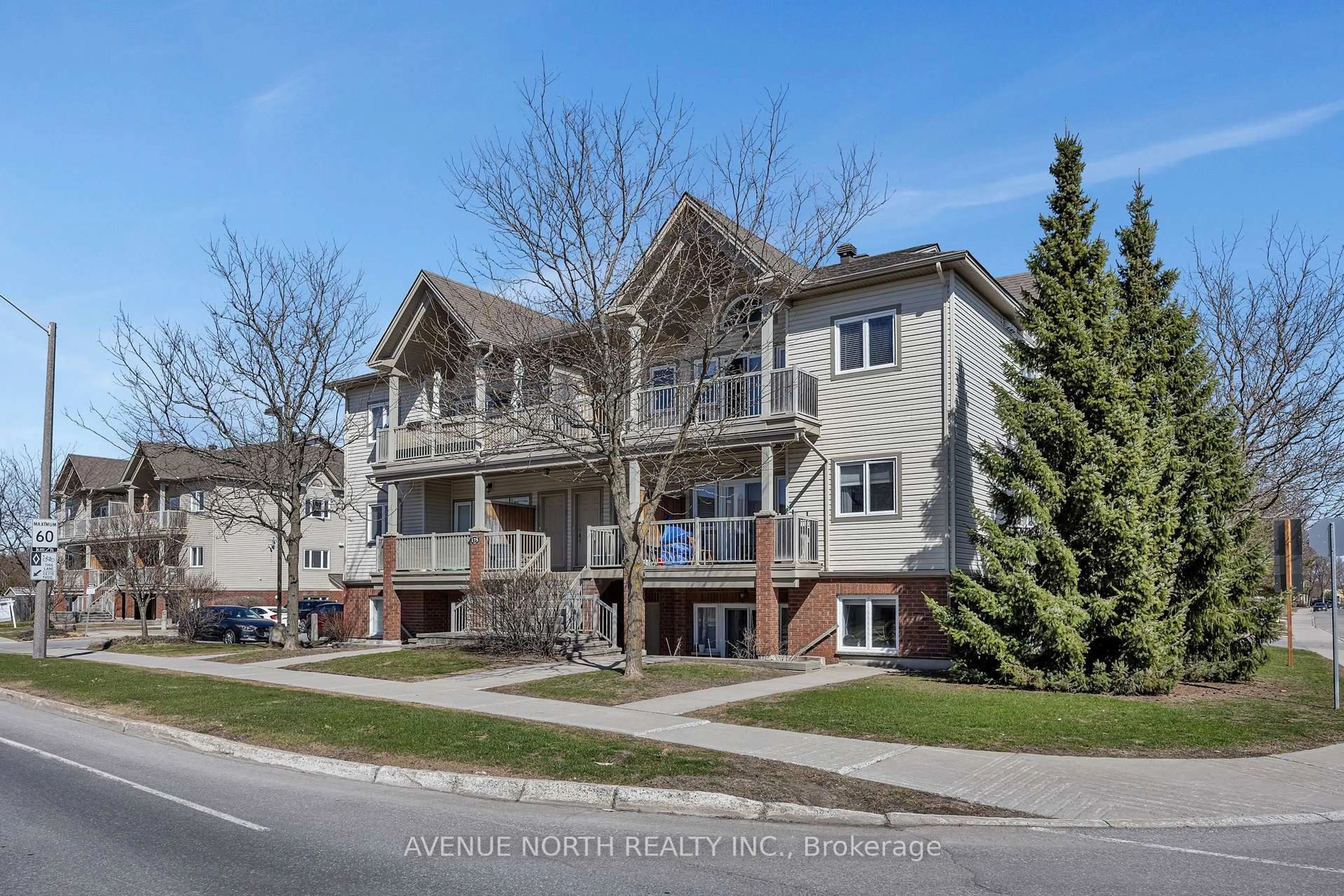 A pic from outside/outdoor area/front of a property/back of a property/a pic from drone, street for 175 Waterbridge Dr #4, Ottawa Ontario K2G 7G3