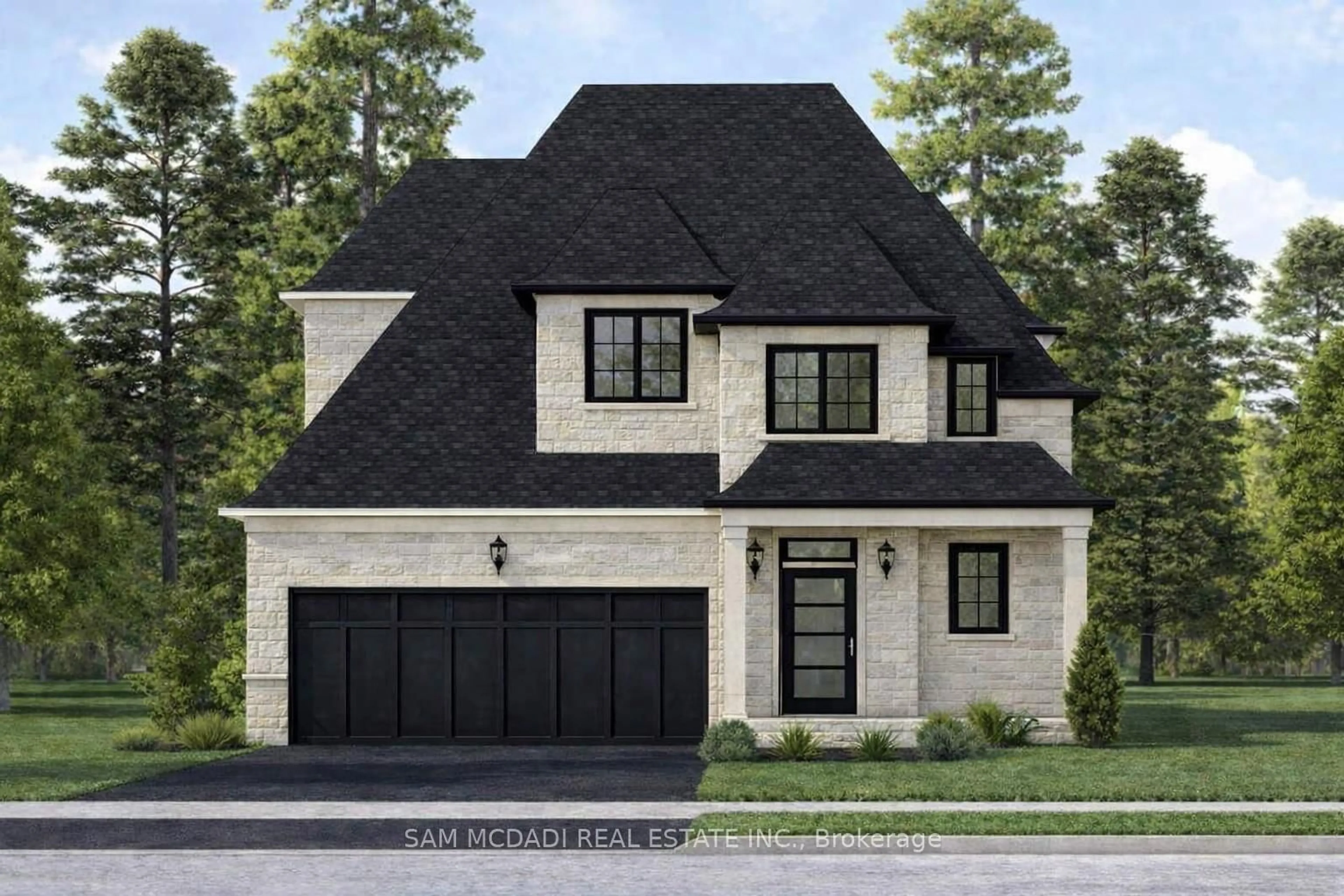 Home with brick exterior material, street for 16 Linden Lane #Lot 3, Grimsby Ontario L3M 5M6