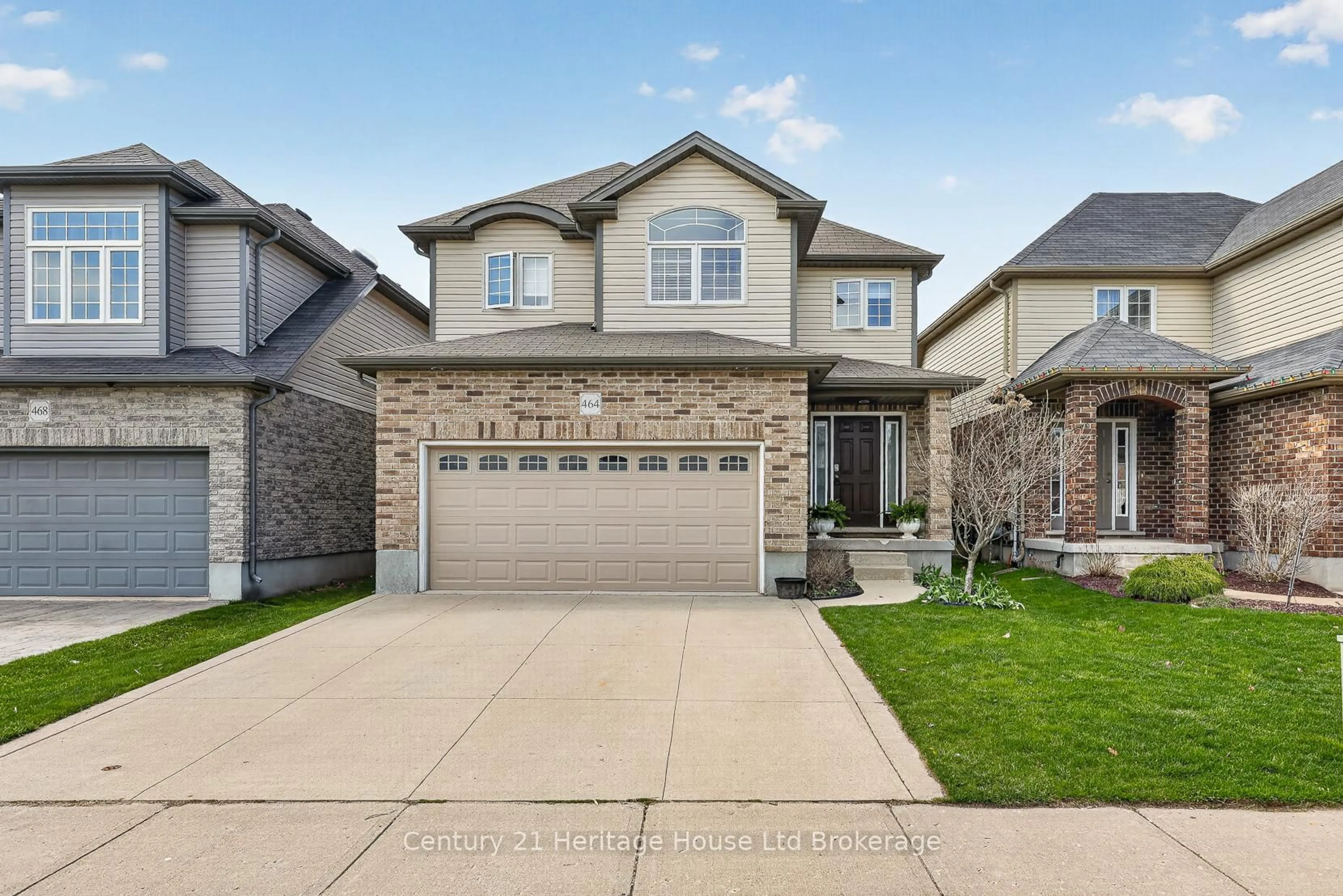 Home with brick exterior material, street for 464 Champlain Ave, Woodstock Ontario N4V 0A7