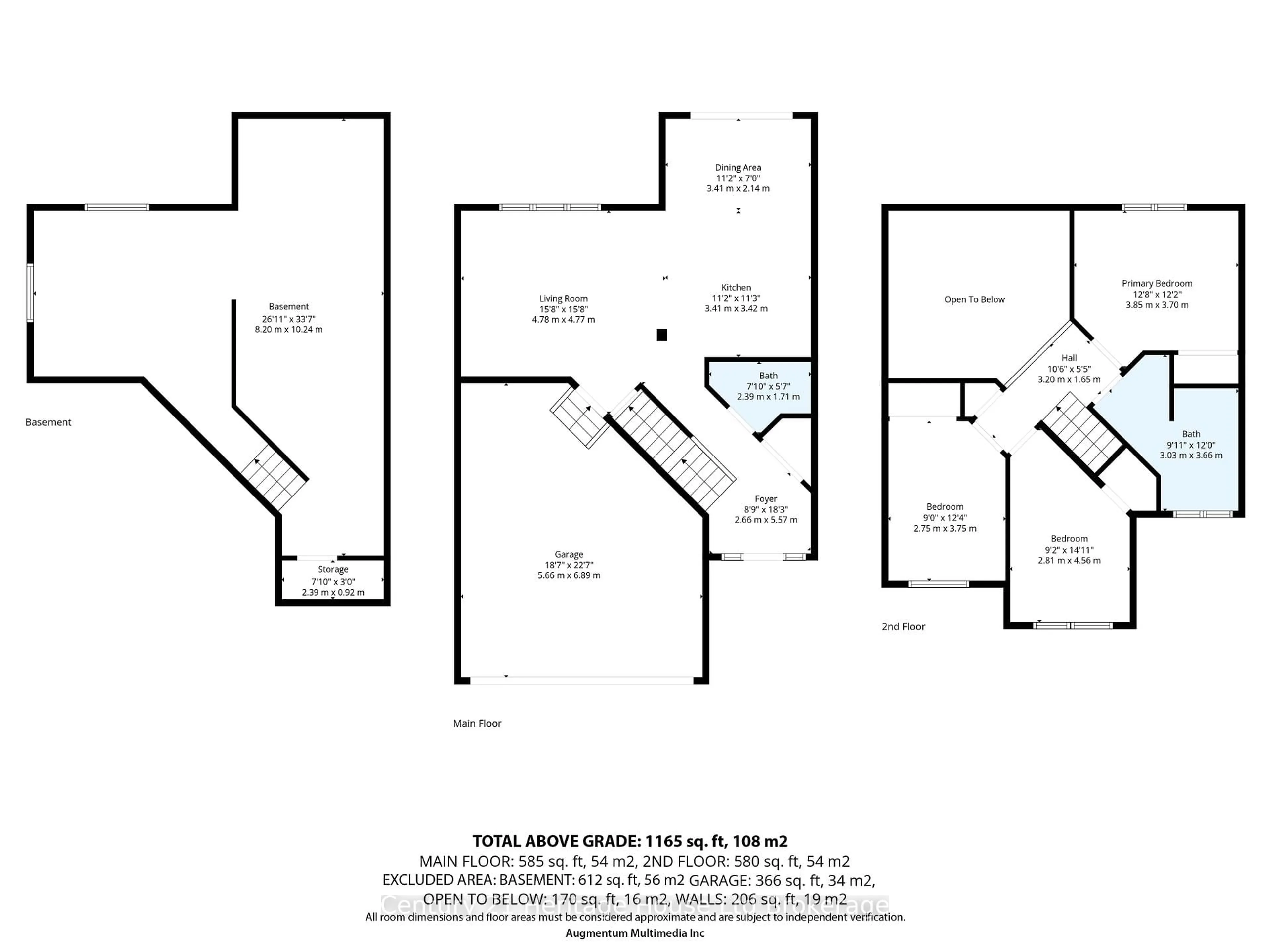Floor plan for 464 Champlain Ave, Woodstock Ontario N4V 0A7
