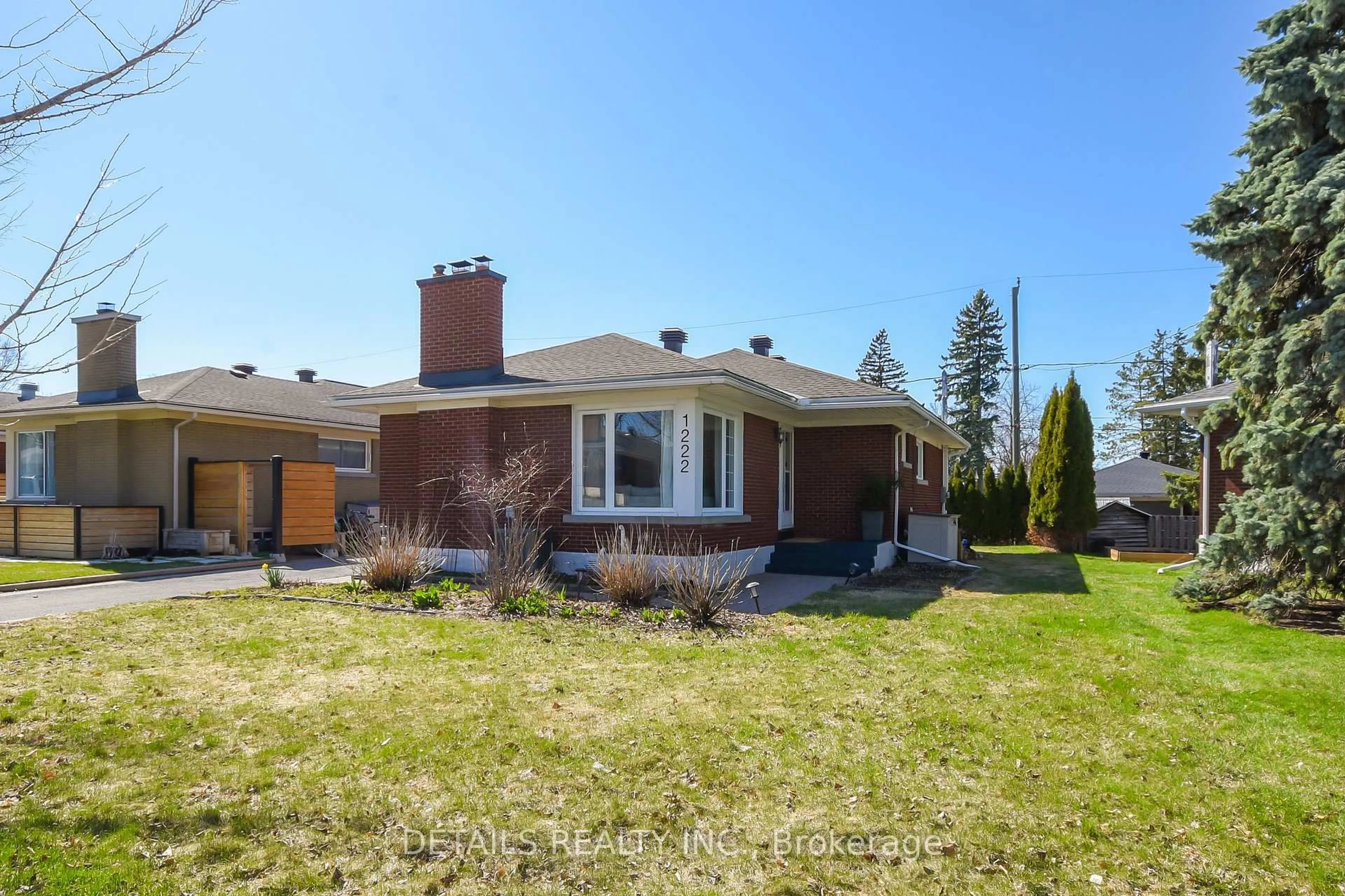 Home with brick exterior material, street for 1222 Field St, Ottawa Ontario K2C 2R2