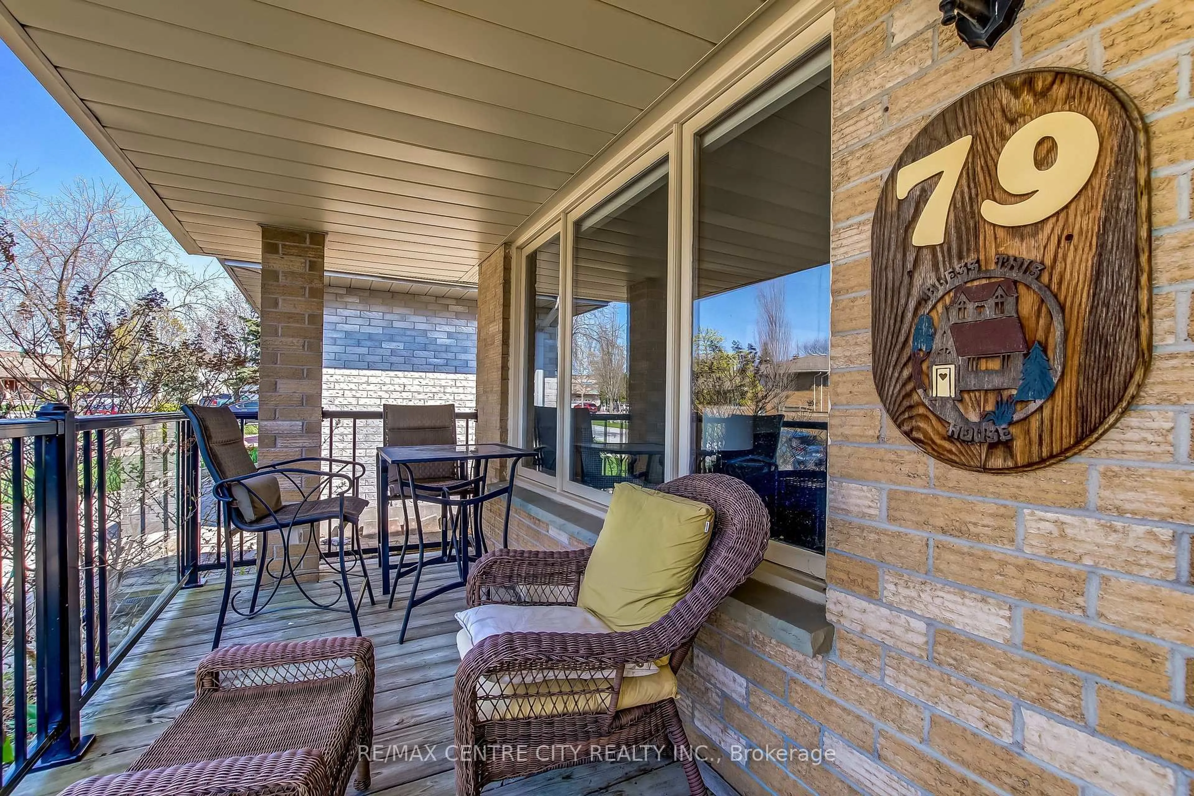 Patio, water/lake/river/ocean view for 79 Ashley Cres, London South Ontario N6E 3P8