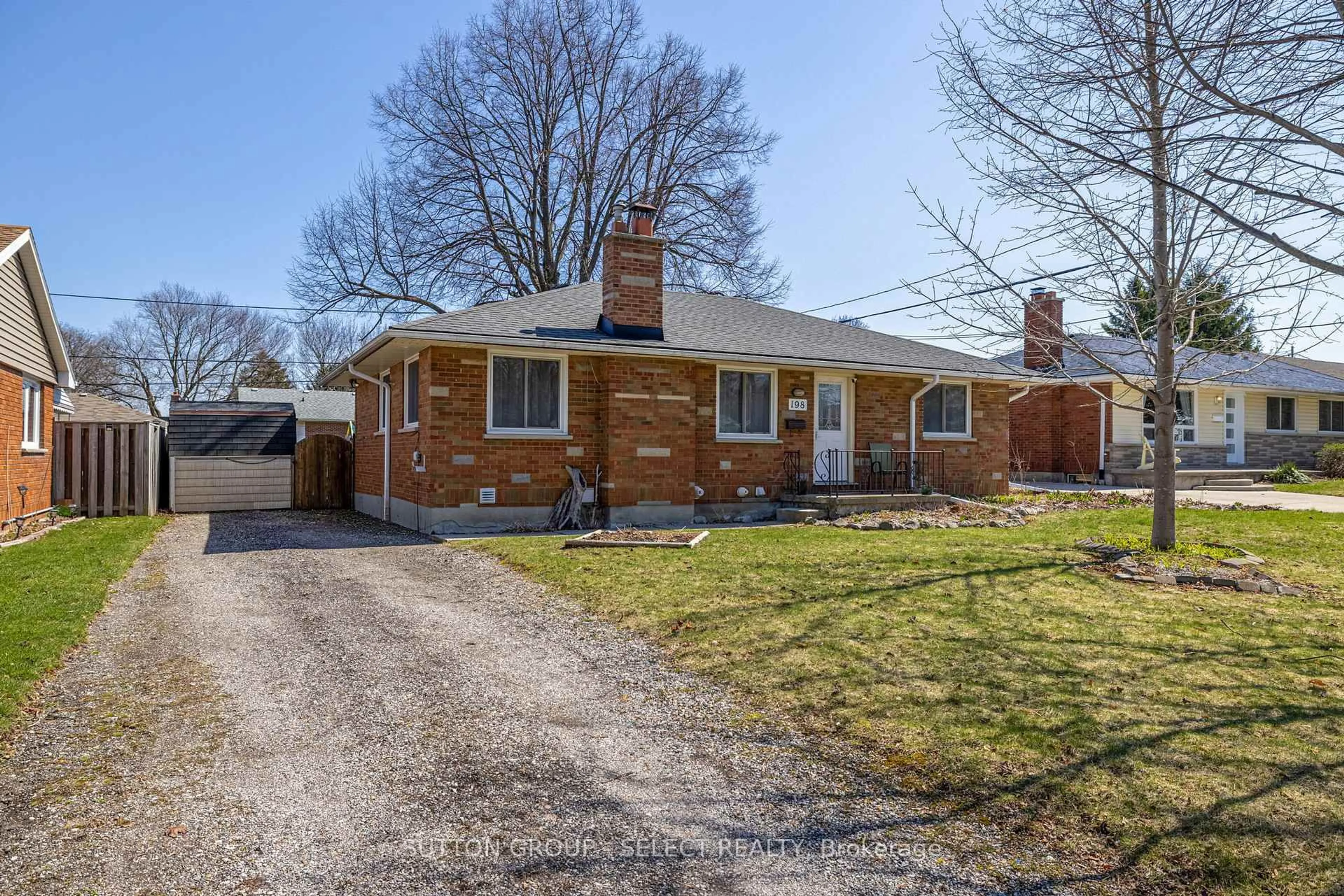 Home with brick exterior material, street for 198 Arlington Cres, London South Ontario N5Z 3E1