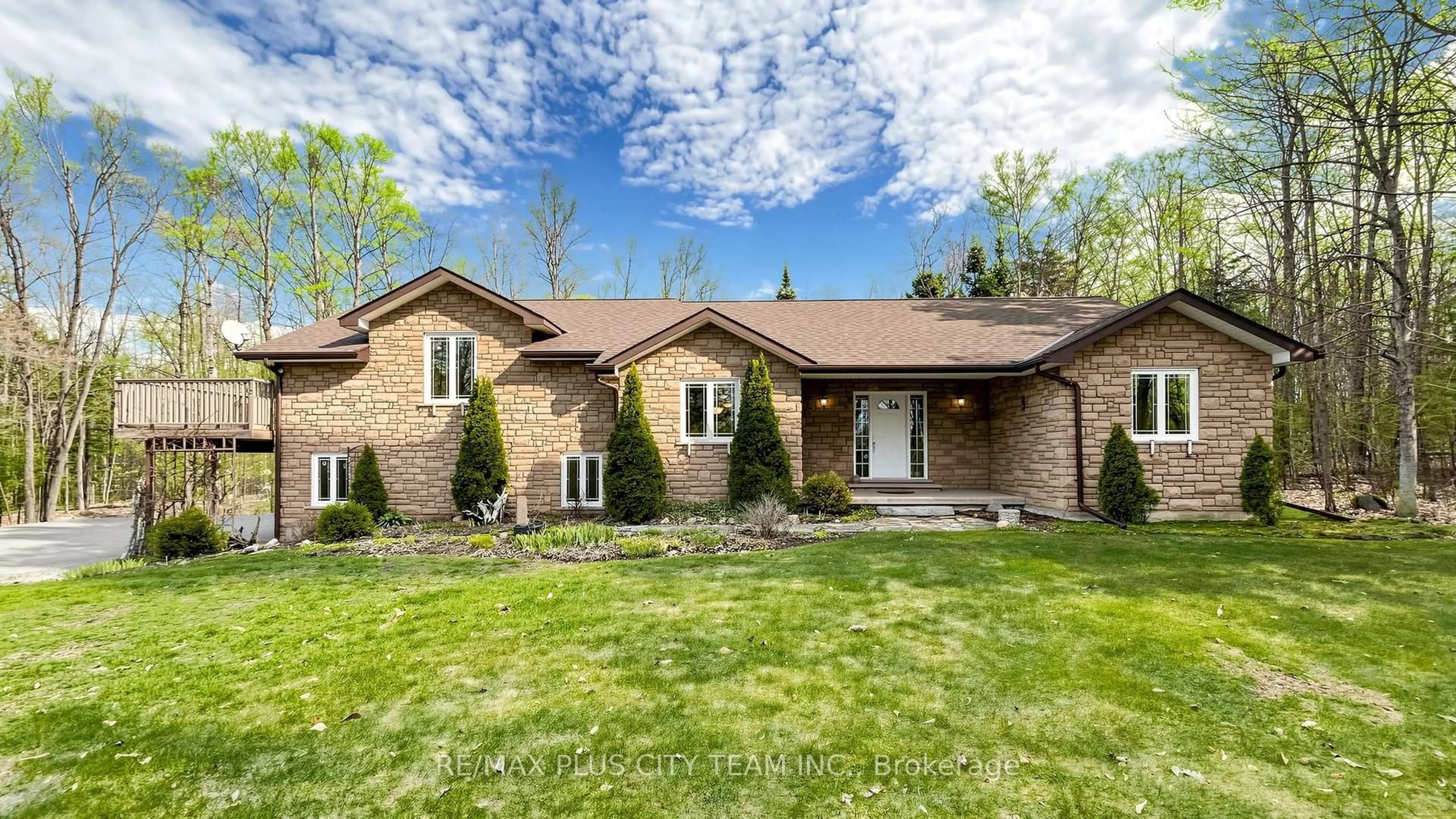 Home with brick exterior material, street for 1479 Settlers Line, Otonabee-South Monaghan Ontario K0L 2G0