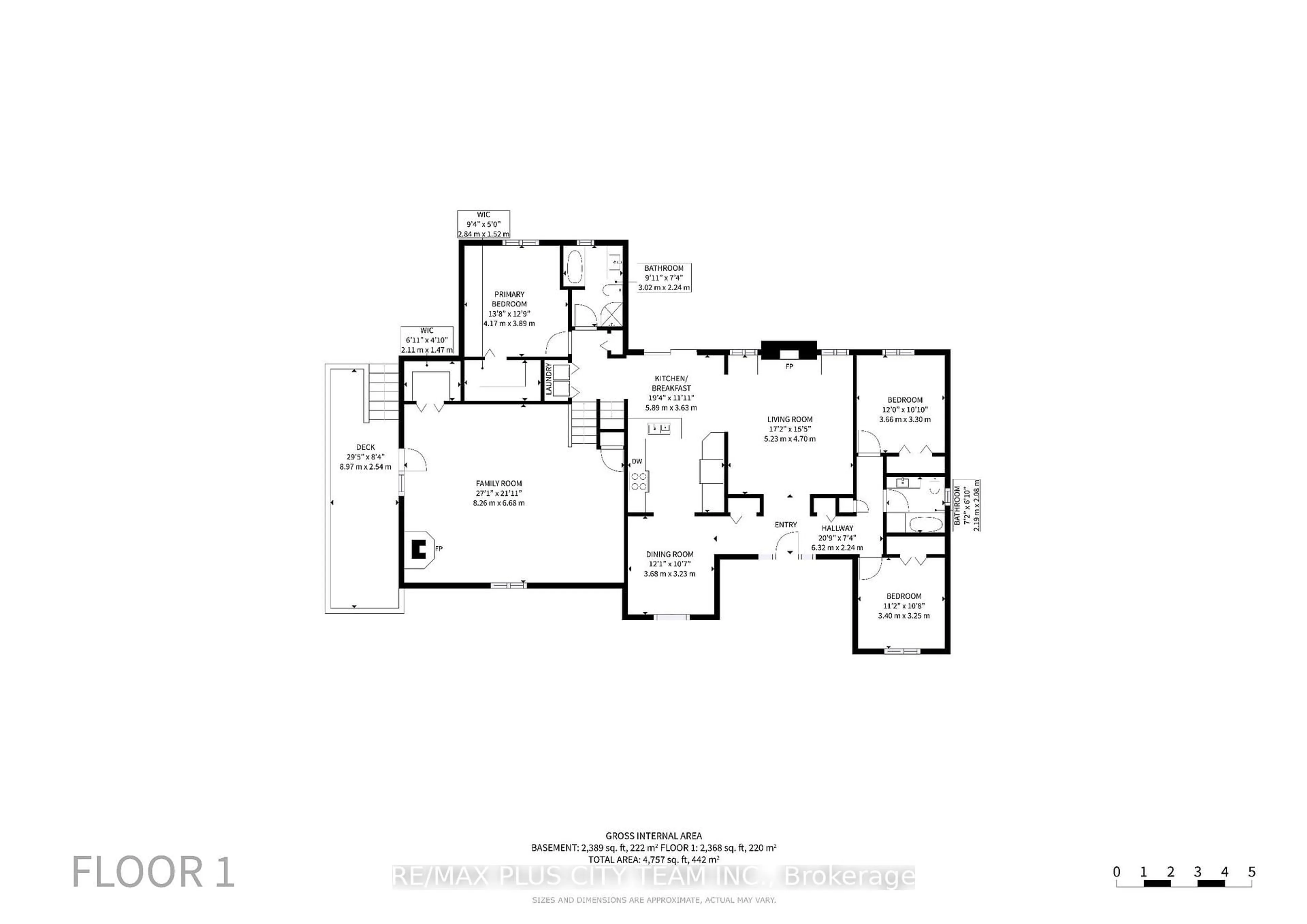 Floor plan for 1479 Settlers Line, Otonabee-South Monaghan Ontario K0L 2G0