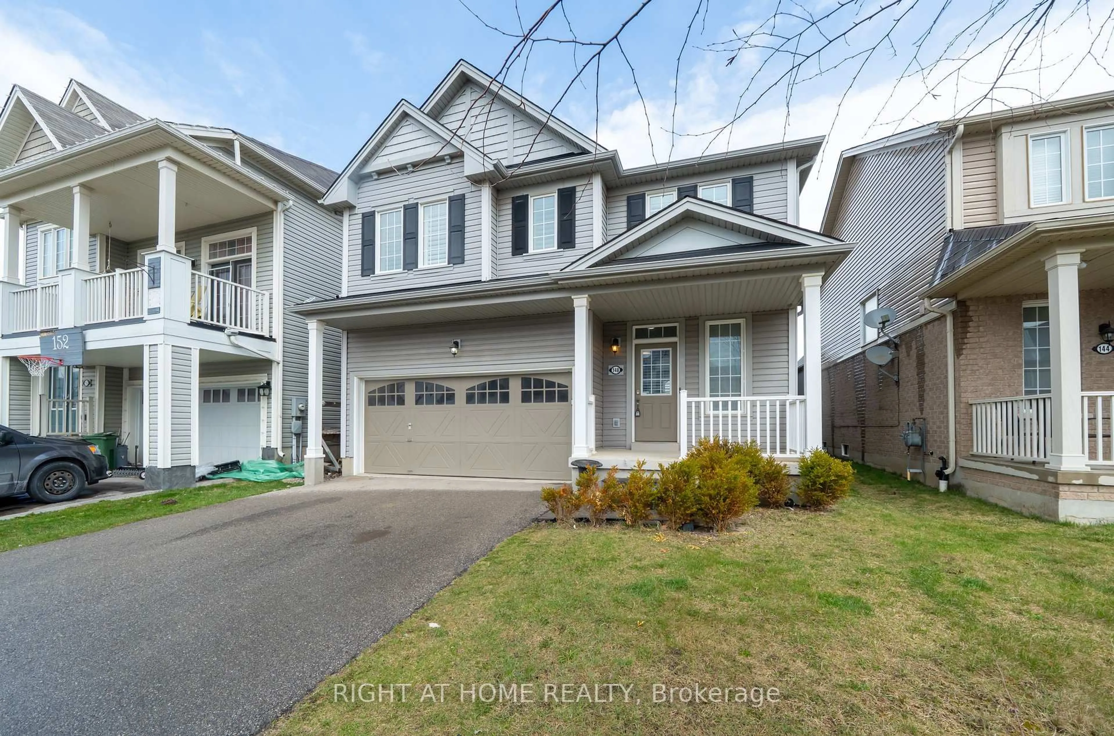 Home with vinyl exterior material, street for 148 Whitwell Way, Hamilton Ontario L0R 1C0