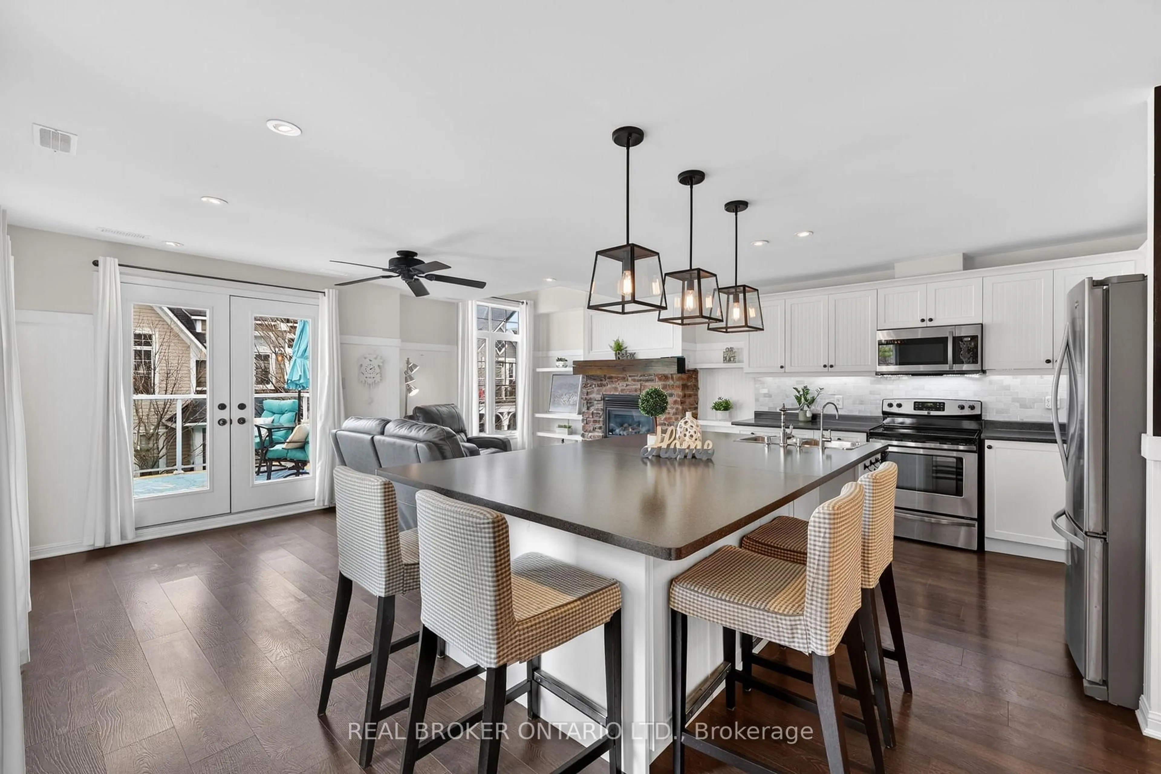 Open concept kitchen, unknown for 11 Mulligan Lane #22, Georgian Bay Ontario L0K 1S0