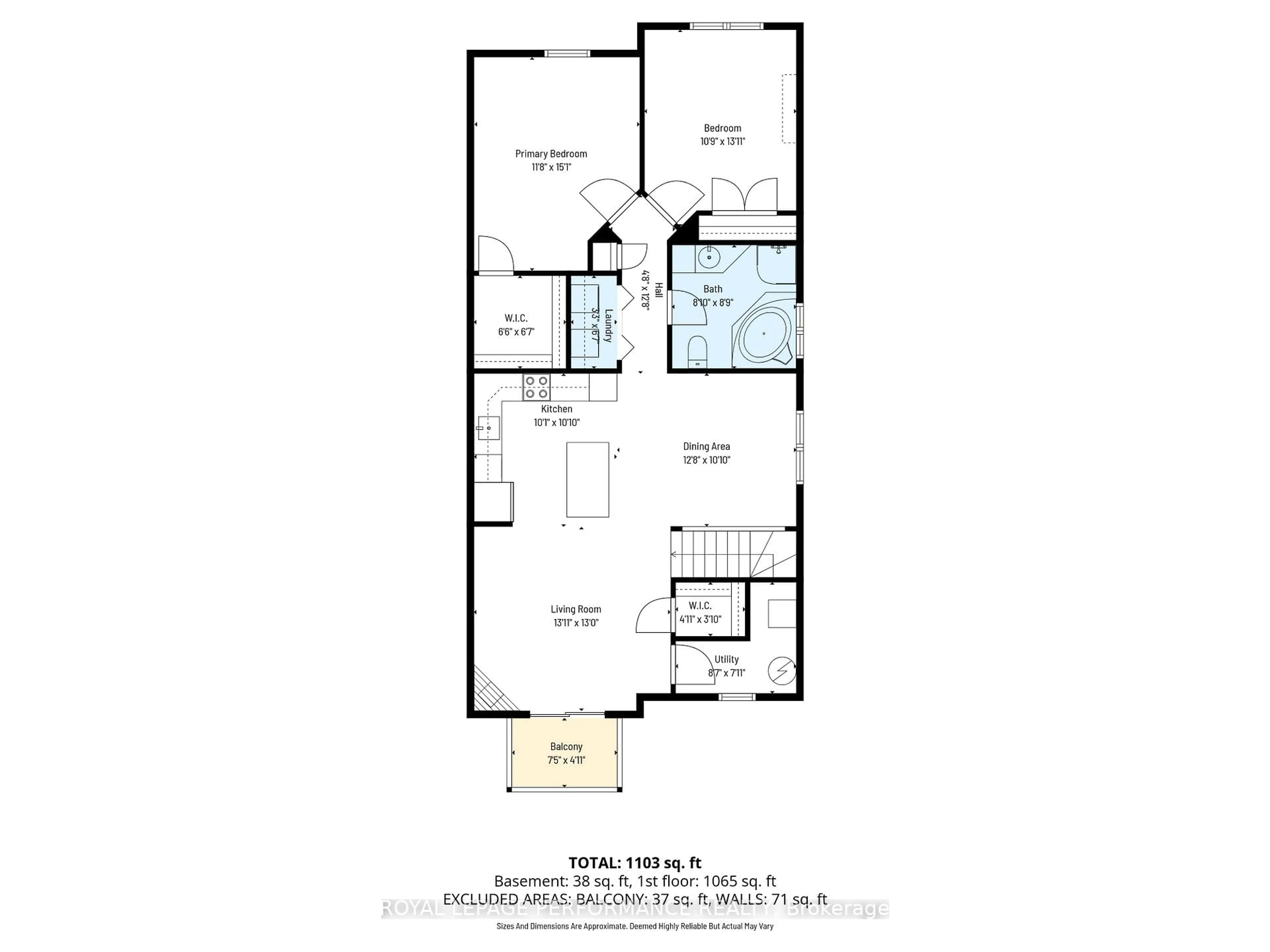 Floor plan for 185 Bourdeau Blvd #3, The Nation Ontario K0A 2M0