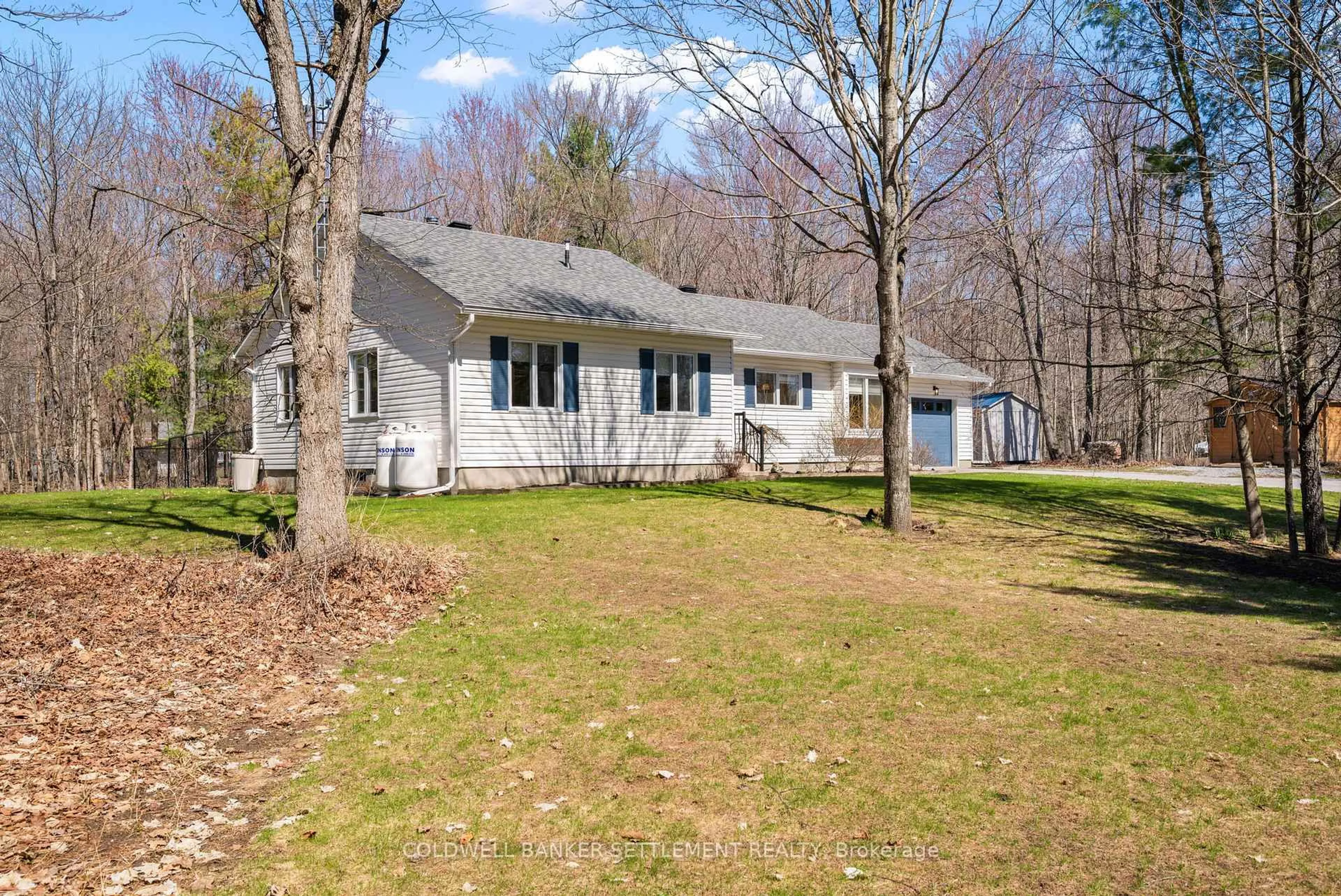 A pic from outside/outdoor area/front of a property/back of a property/a pic from drone, street for 355 Otty Way, Perth Ontario K7H 0E5