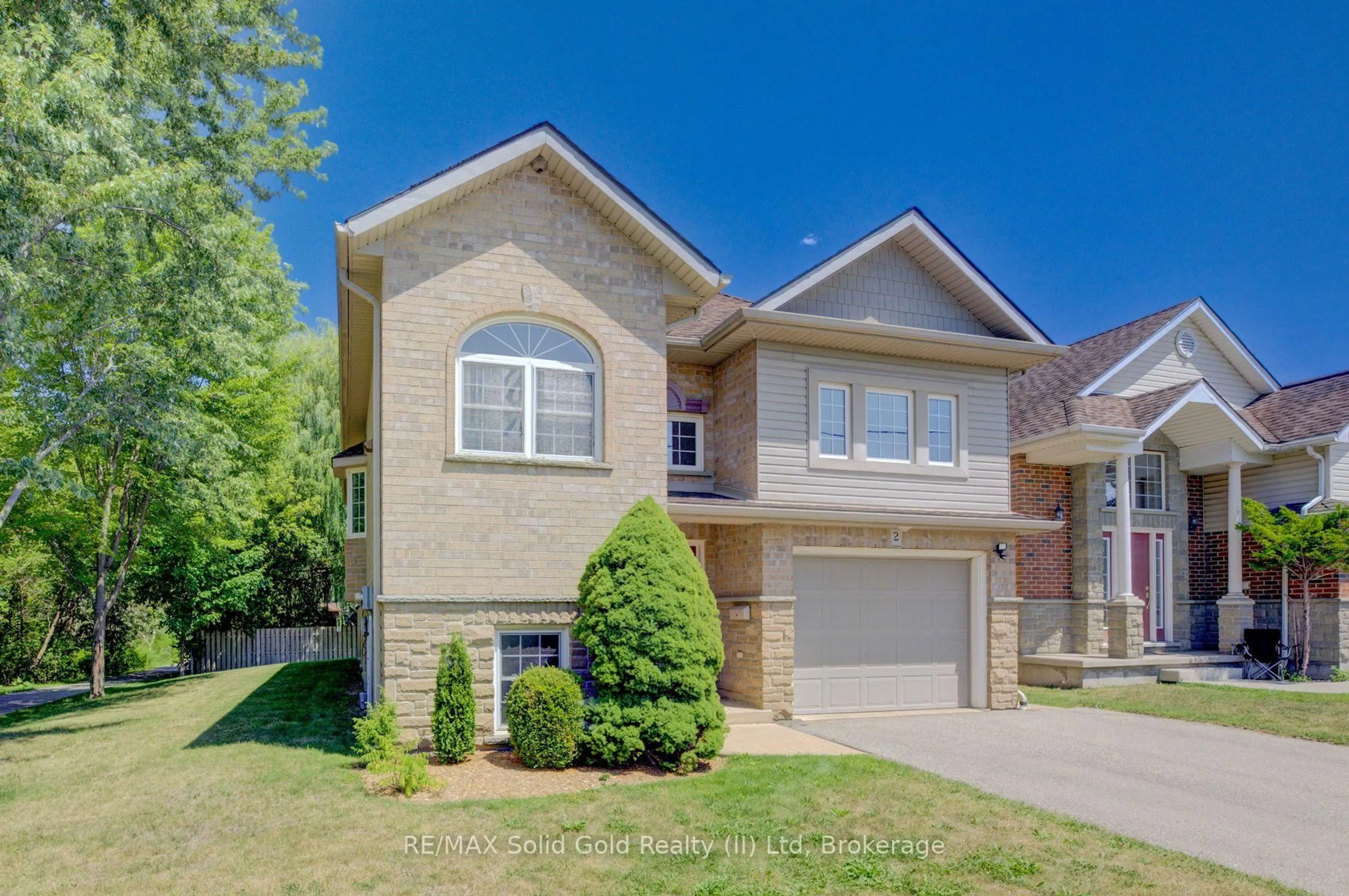 Home with brick exterior material, street for 2 Smetana Dr, Kitchener Ontario N2B 3B8